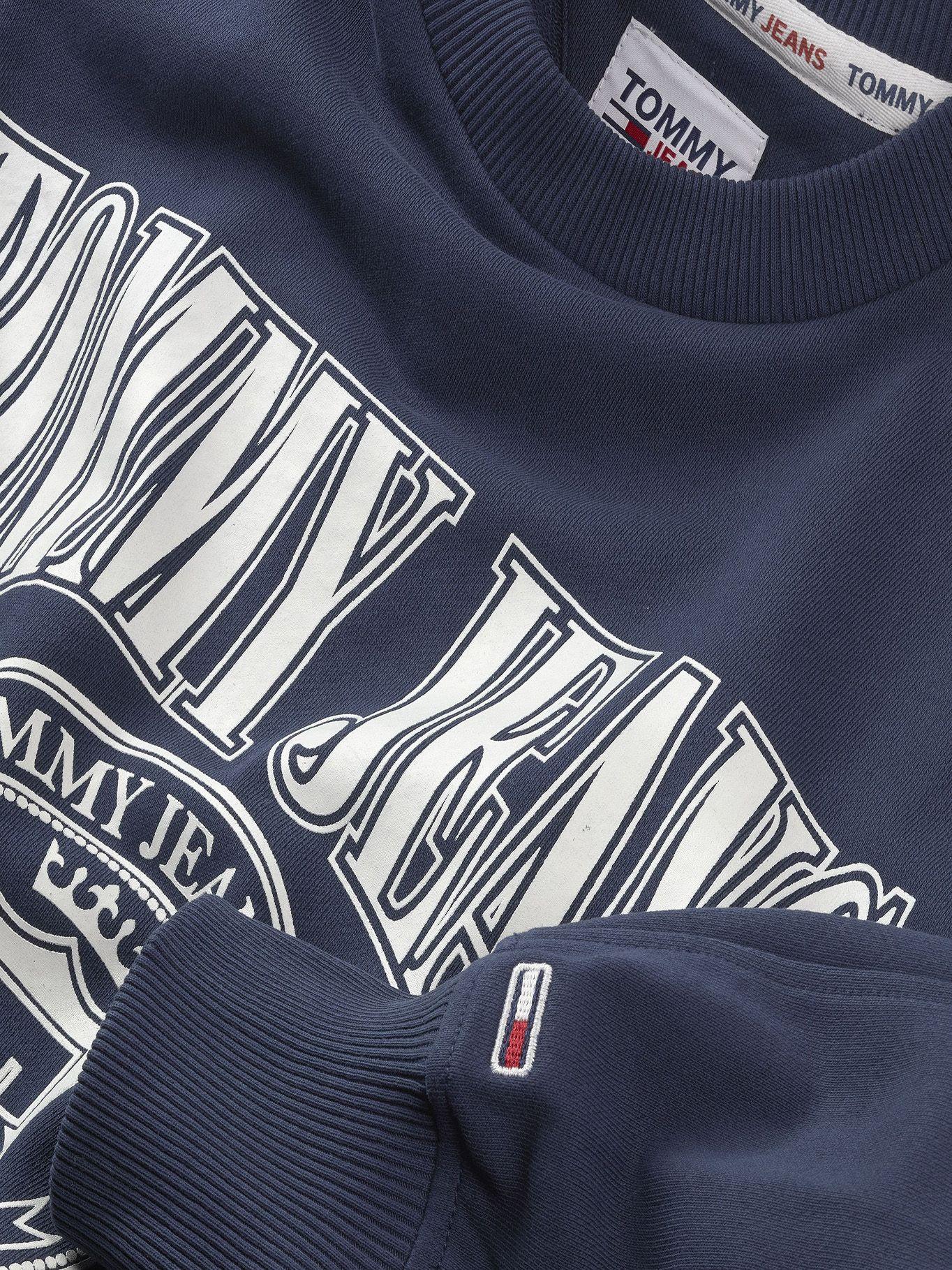 Polerón Comfort Varsity Azul Tommy Hilfiger-2