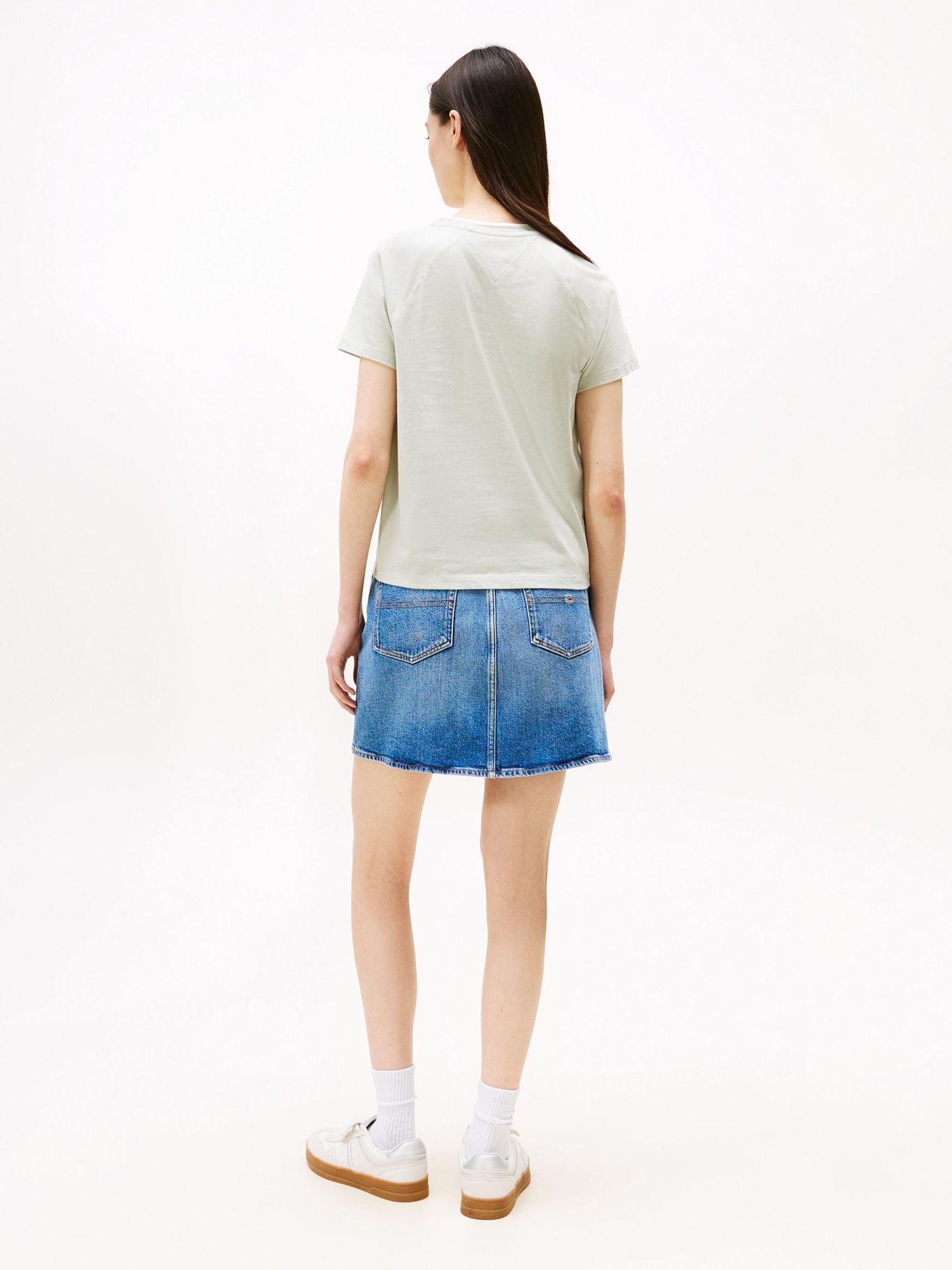 Polera  Logo Script Regular Fit Ver M1C Tommy Jeans-2