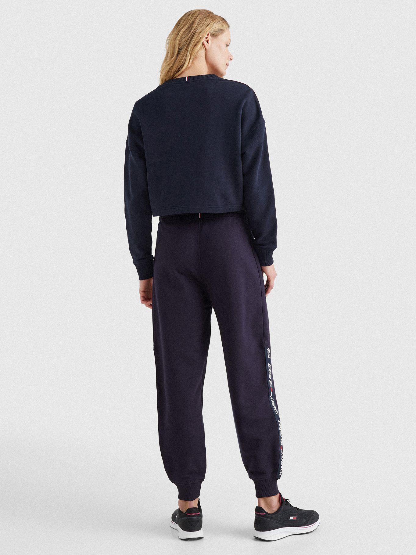 Polerón Regular Tape Azul Tommy Hilfiger F2-1
