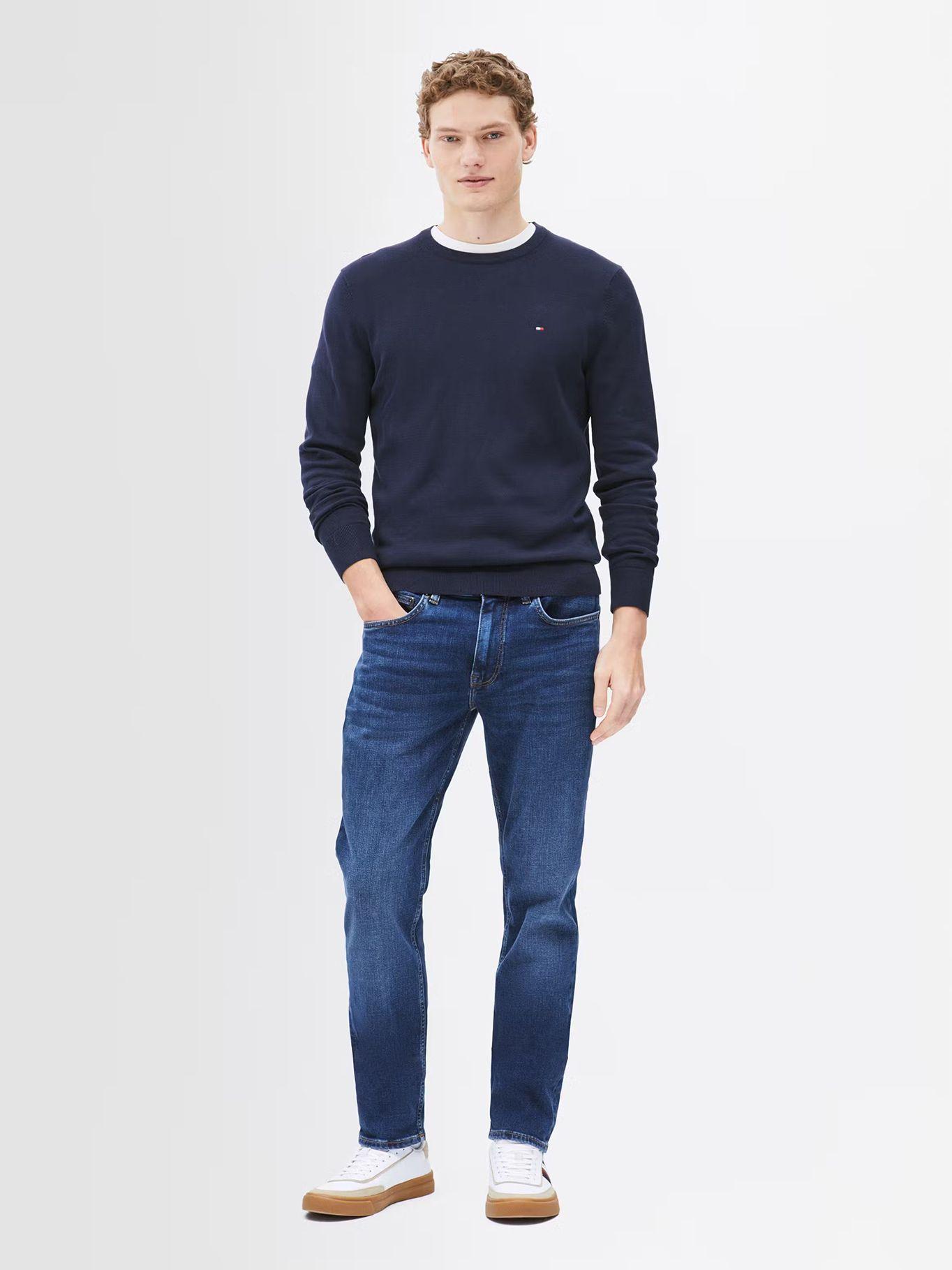 Jeans Core Denton Straight Fit Azul Tommy Hilfiger-0