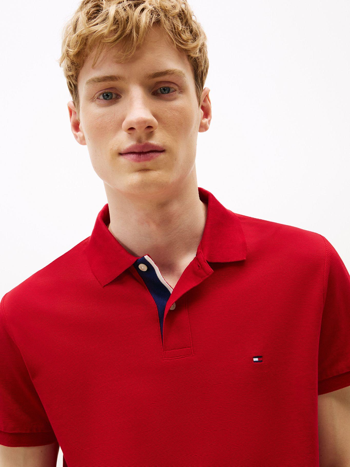 Polo Cuello A traste  Logo Rojo XLD Tommy Hilfiger-3