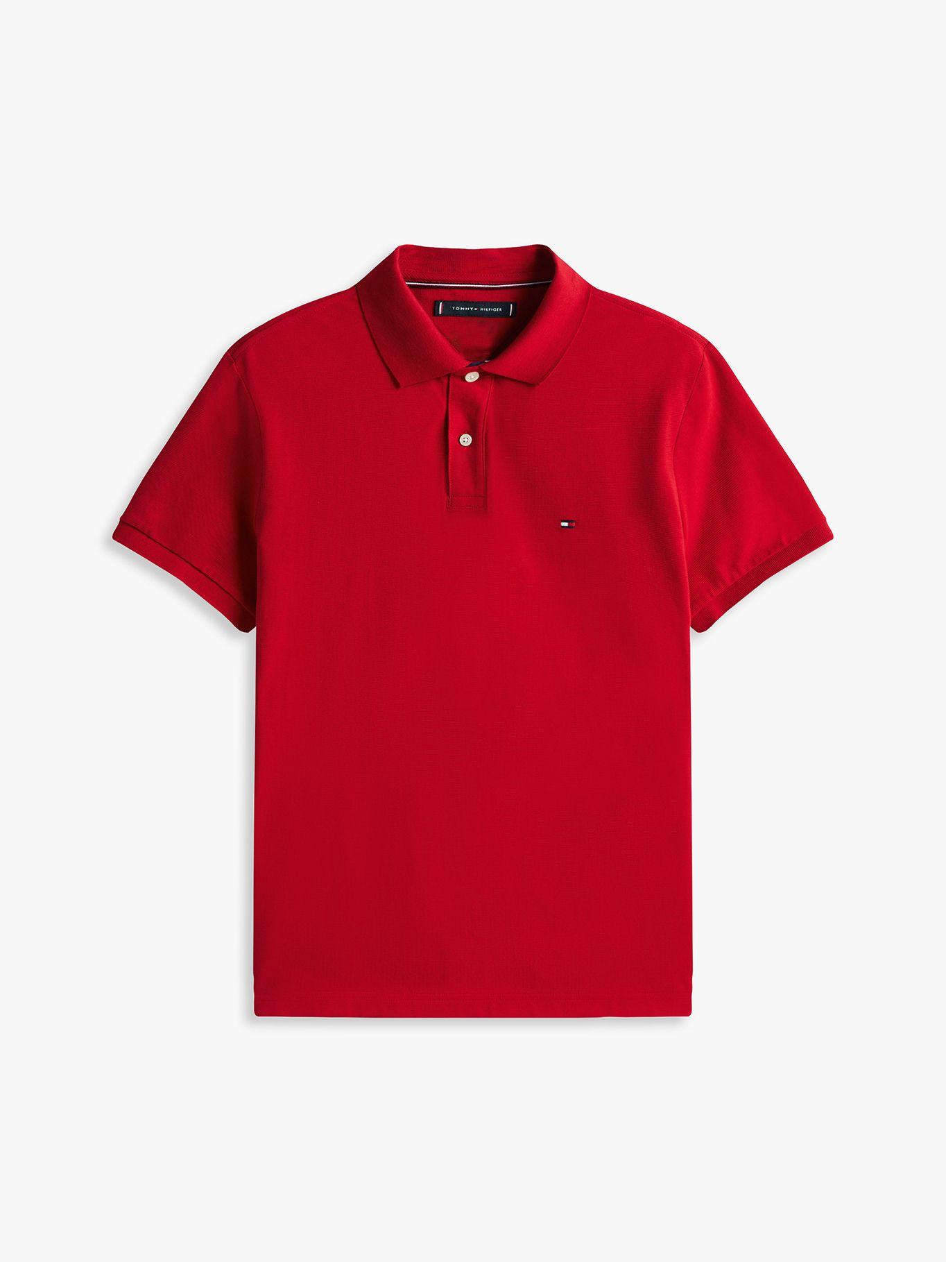 Polo Cuello A traste  Logo Rojo XLD Tommy Hilfiger-4