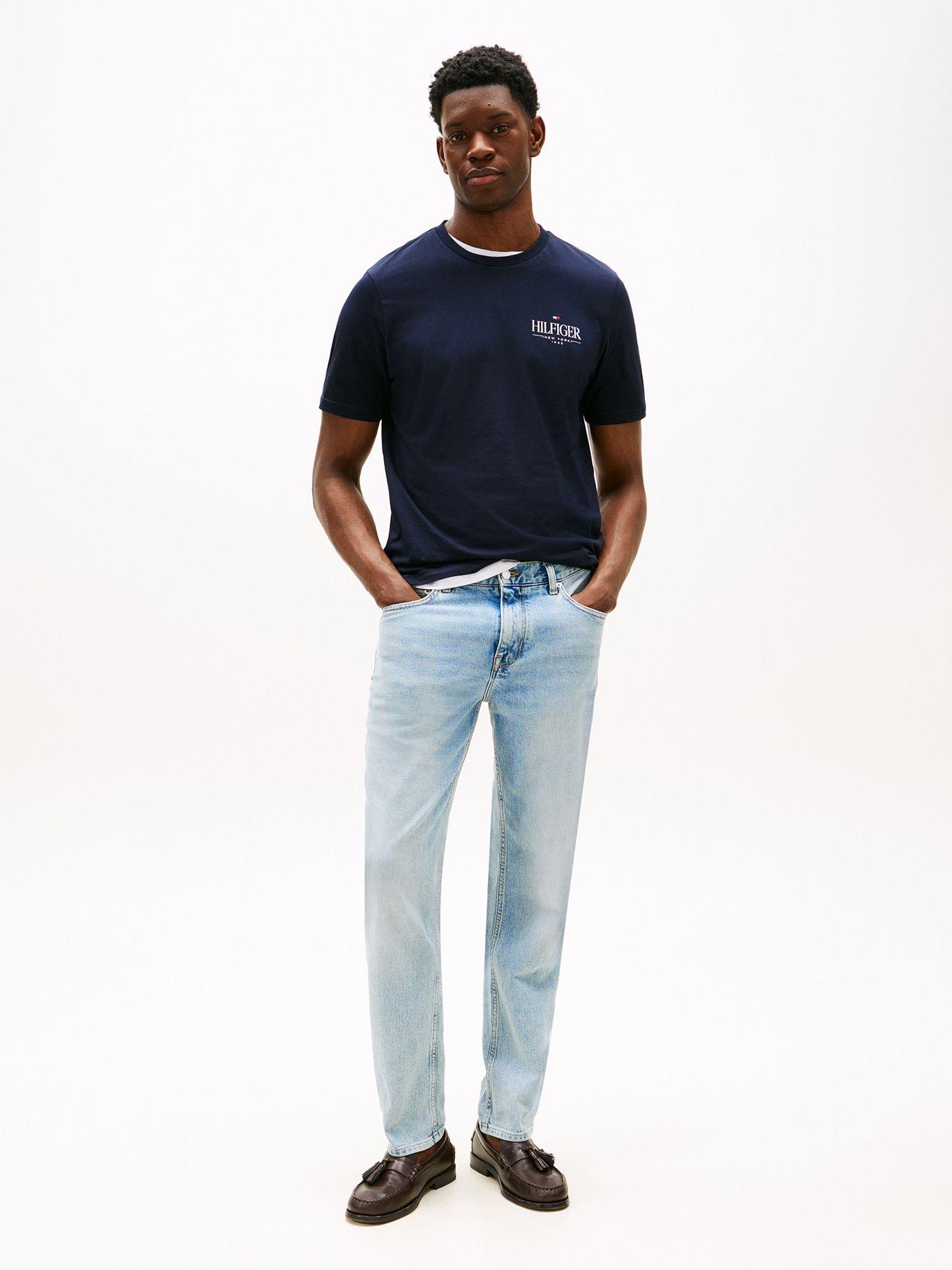 Polera Hilfiger Stack Logo Azul DW5 Tommy Hilfiger-1