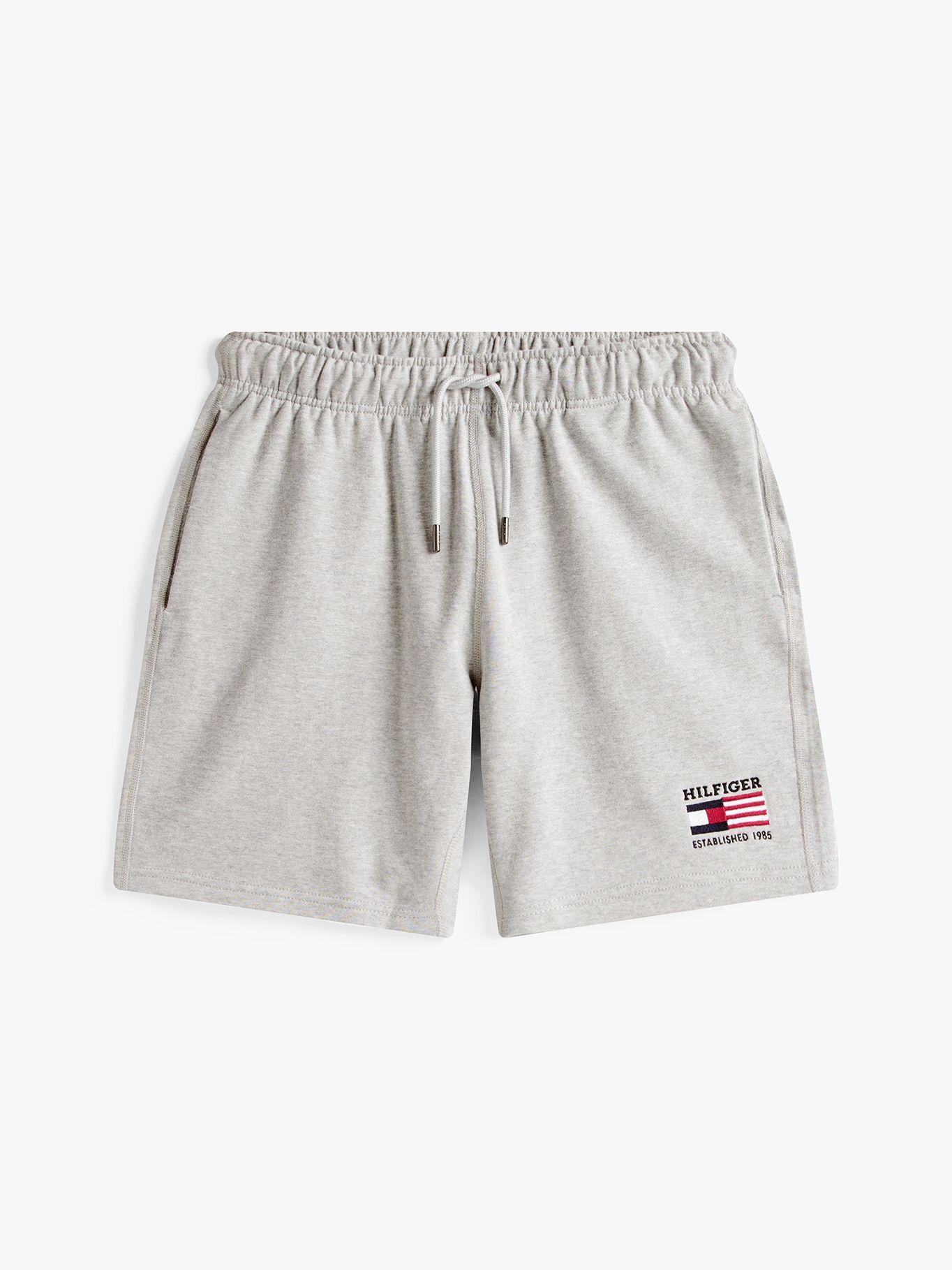 Short Con Logo Bordado Gris Tommy Hilfiger-4