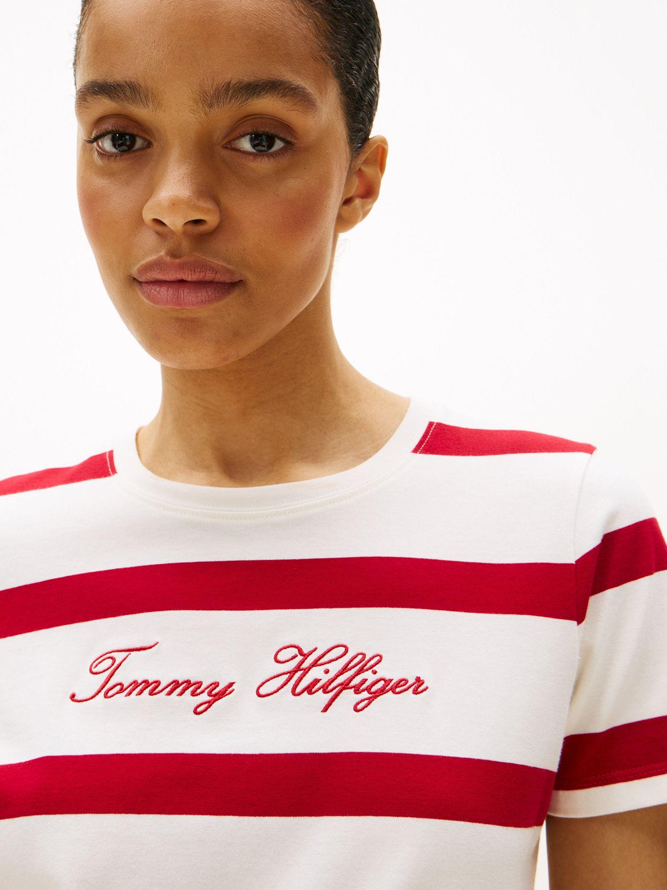 Polera Con Logo Bordado Multicolor 04Z Tommy Hilfiger-3