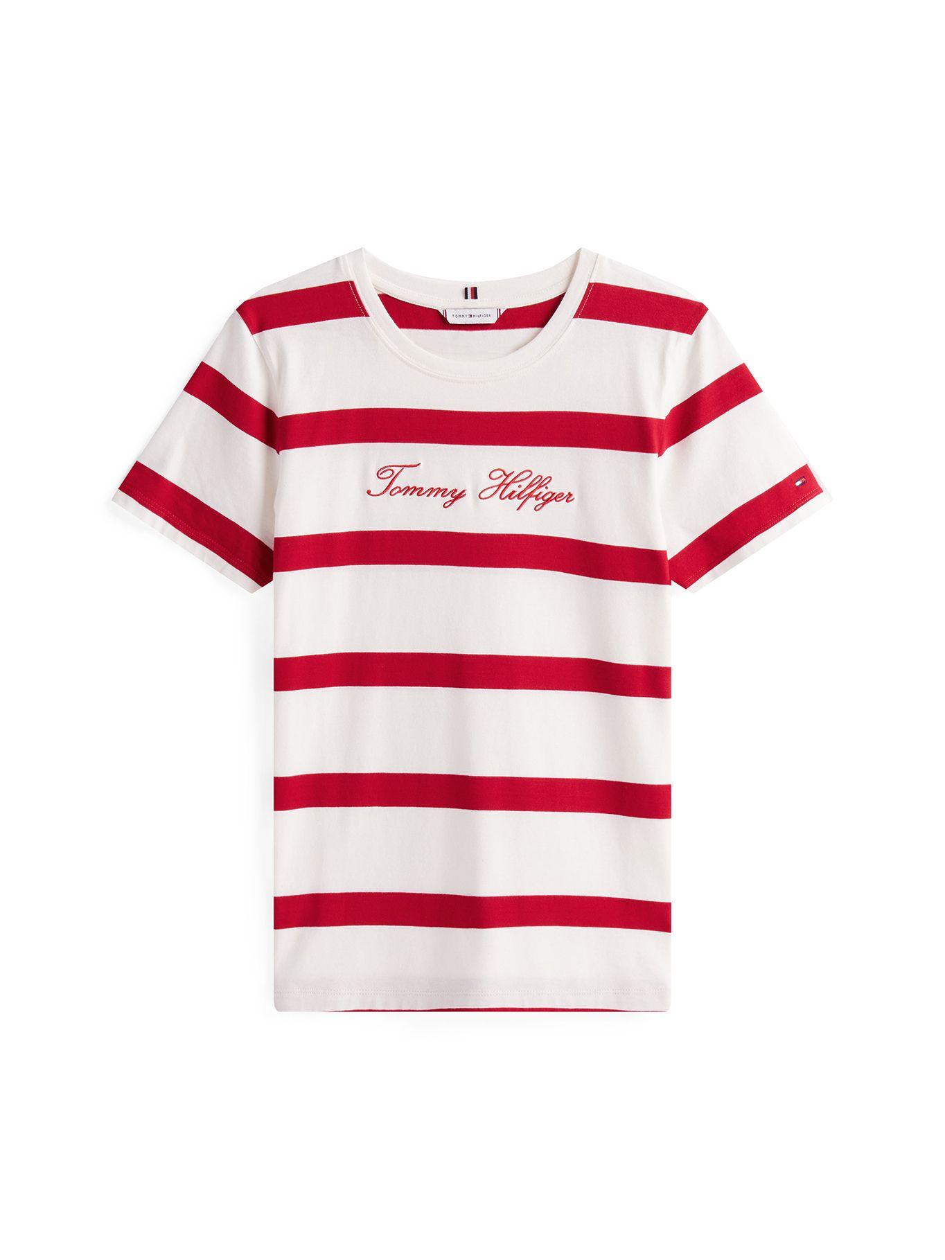 Polera Con Logo Bordado Multicolor 04Z Tommy Hilfiger-4