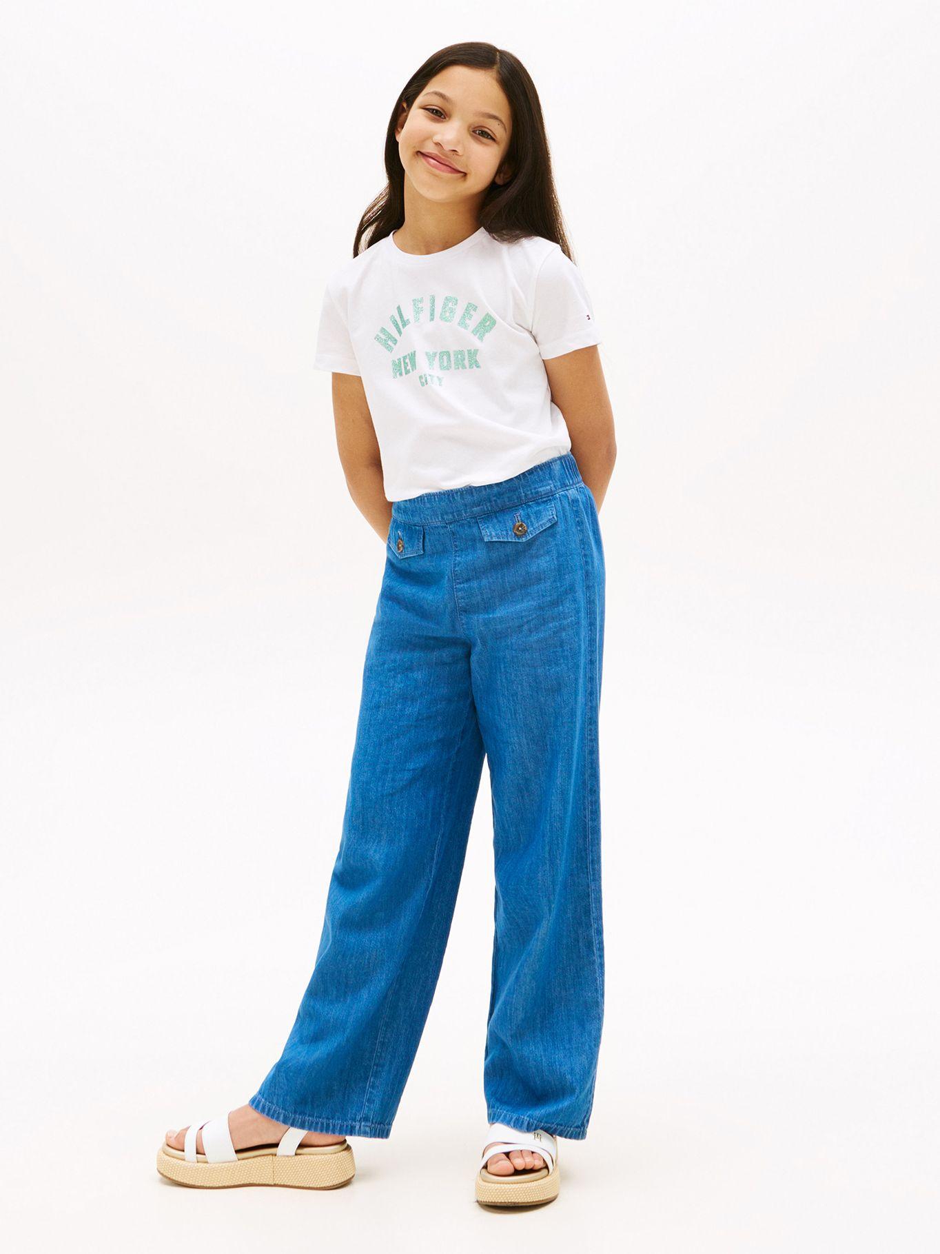 Polera Con Logo Nyc Curvo Blanco Tommy Hilfiger-1