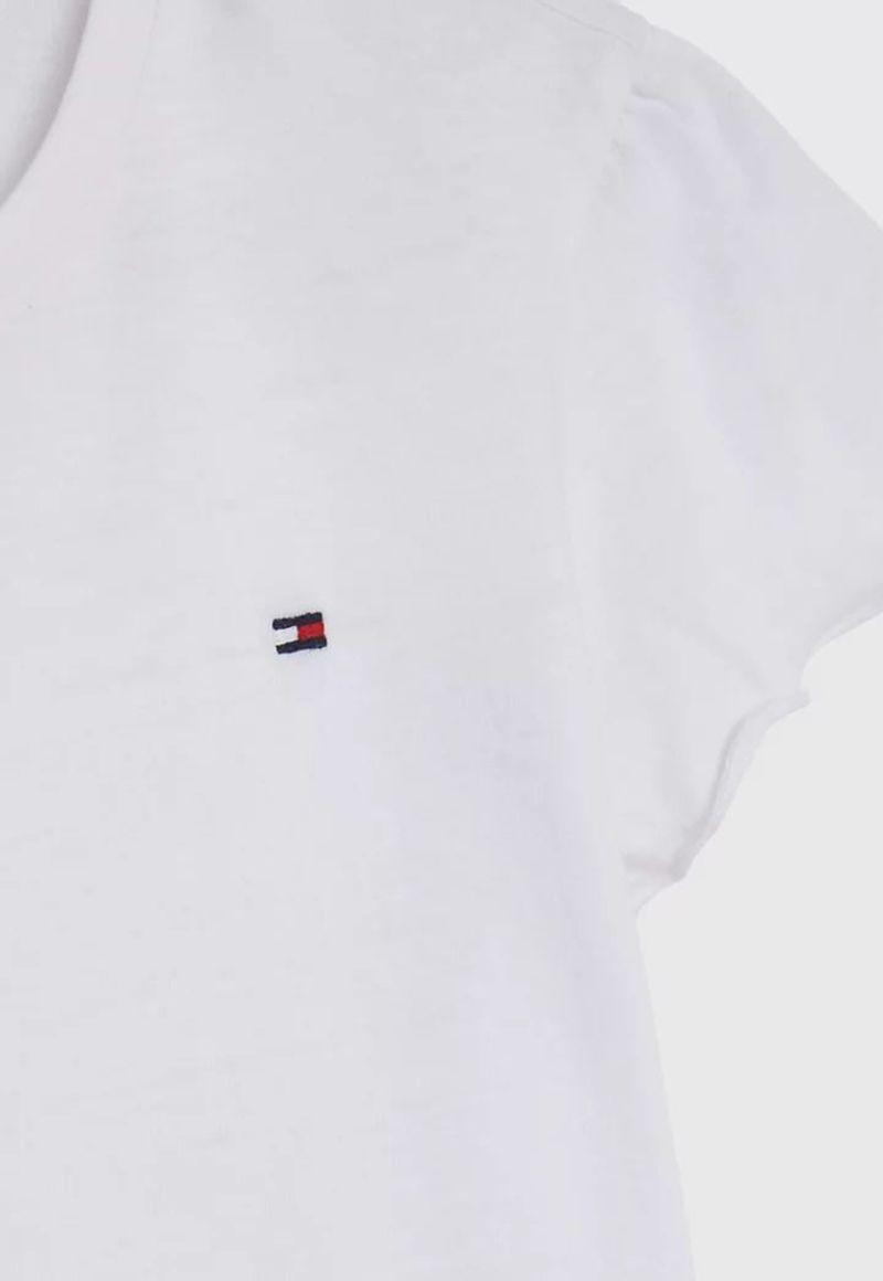 Polera Essential Con Vuelos Blanco Tommy Hilfiger-2