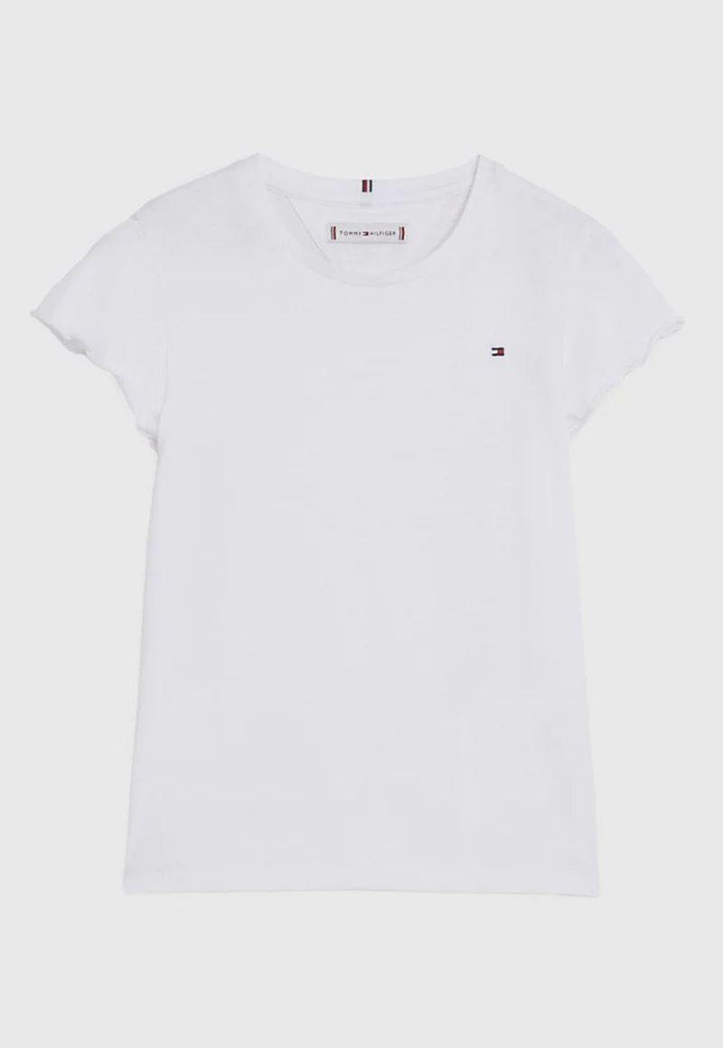 Polera Essential Con Vuelos Blanco Tommy Hilfiger-0