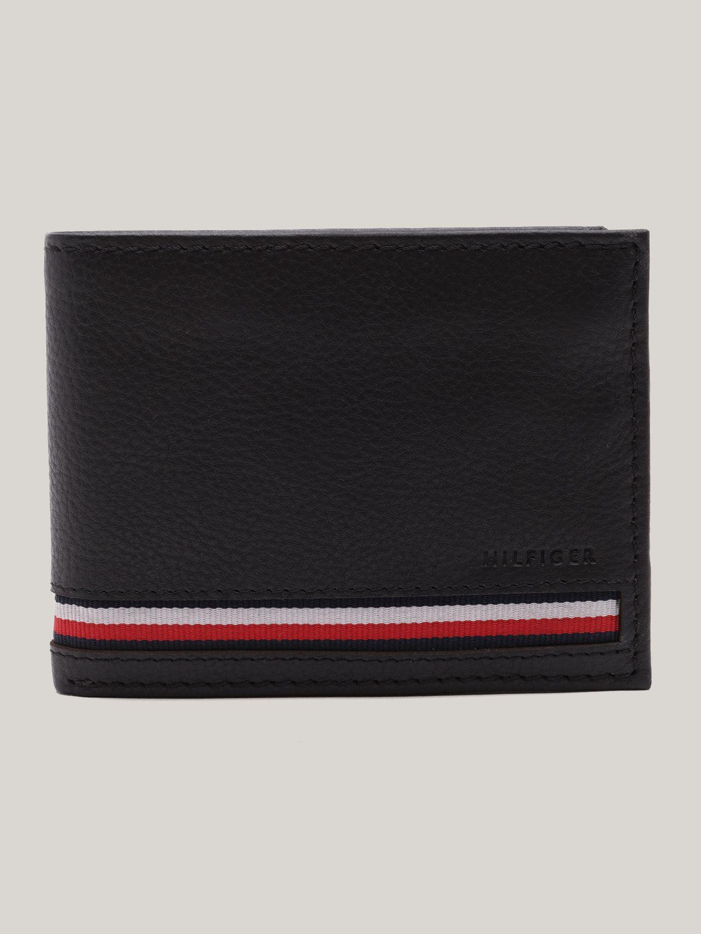 Billetera Stripe Con Logo Negro Tommy Hilfiger-0