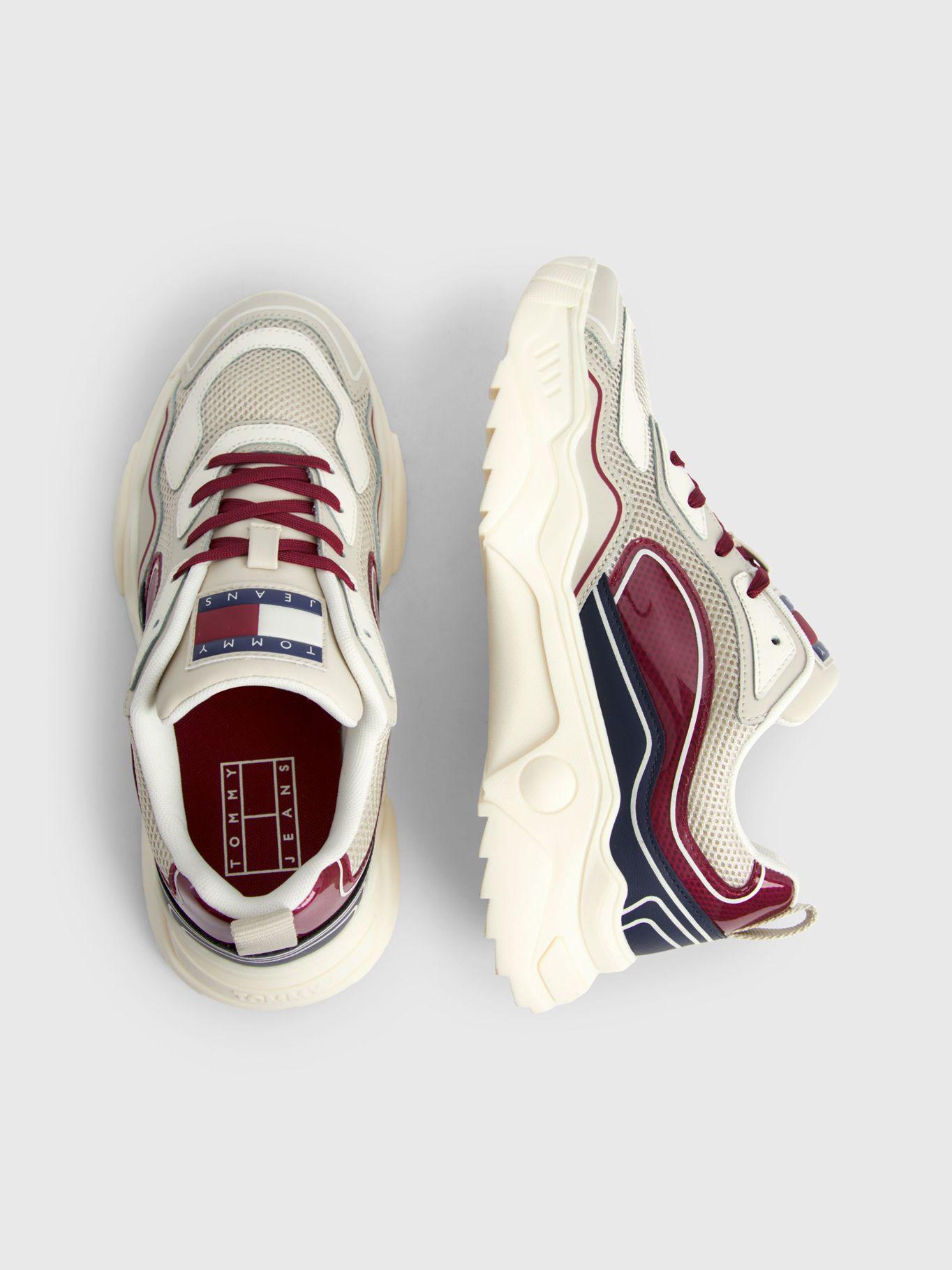 Zapatillas Estilo Running Chunky Beige Tommy Hilfiger-3