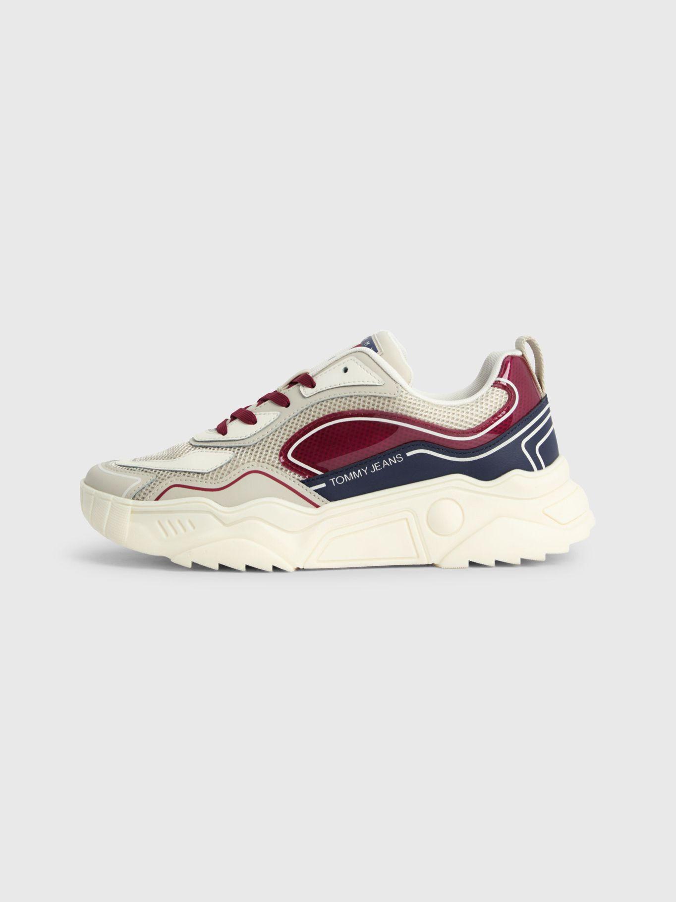 Zapatillas Estilo Running Chunky Beige Tommy Hilfiger-4