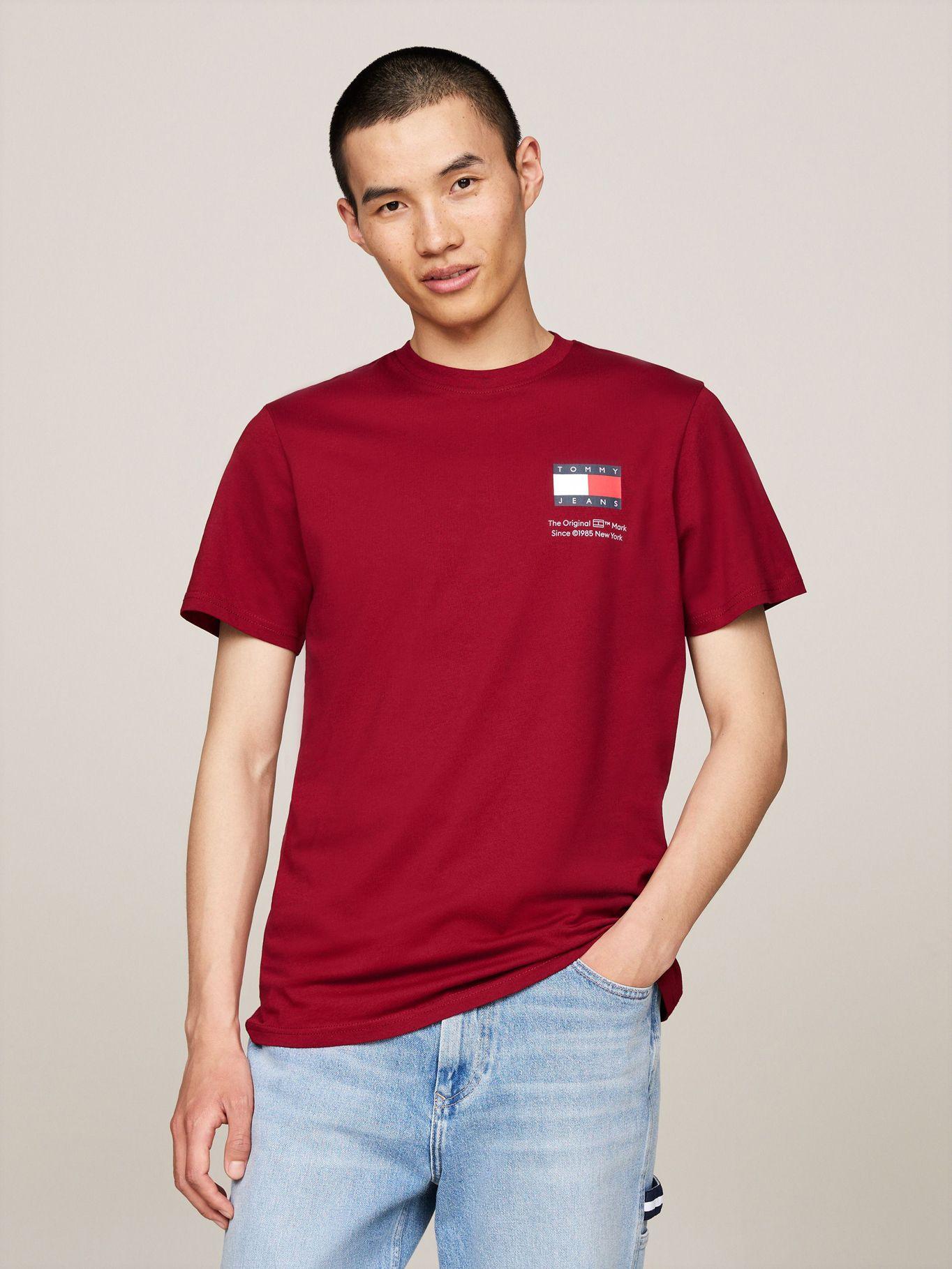 Polera Essential Con Logo Rojo Tommy Jeans-0