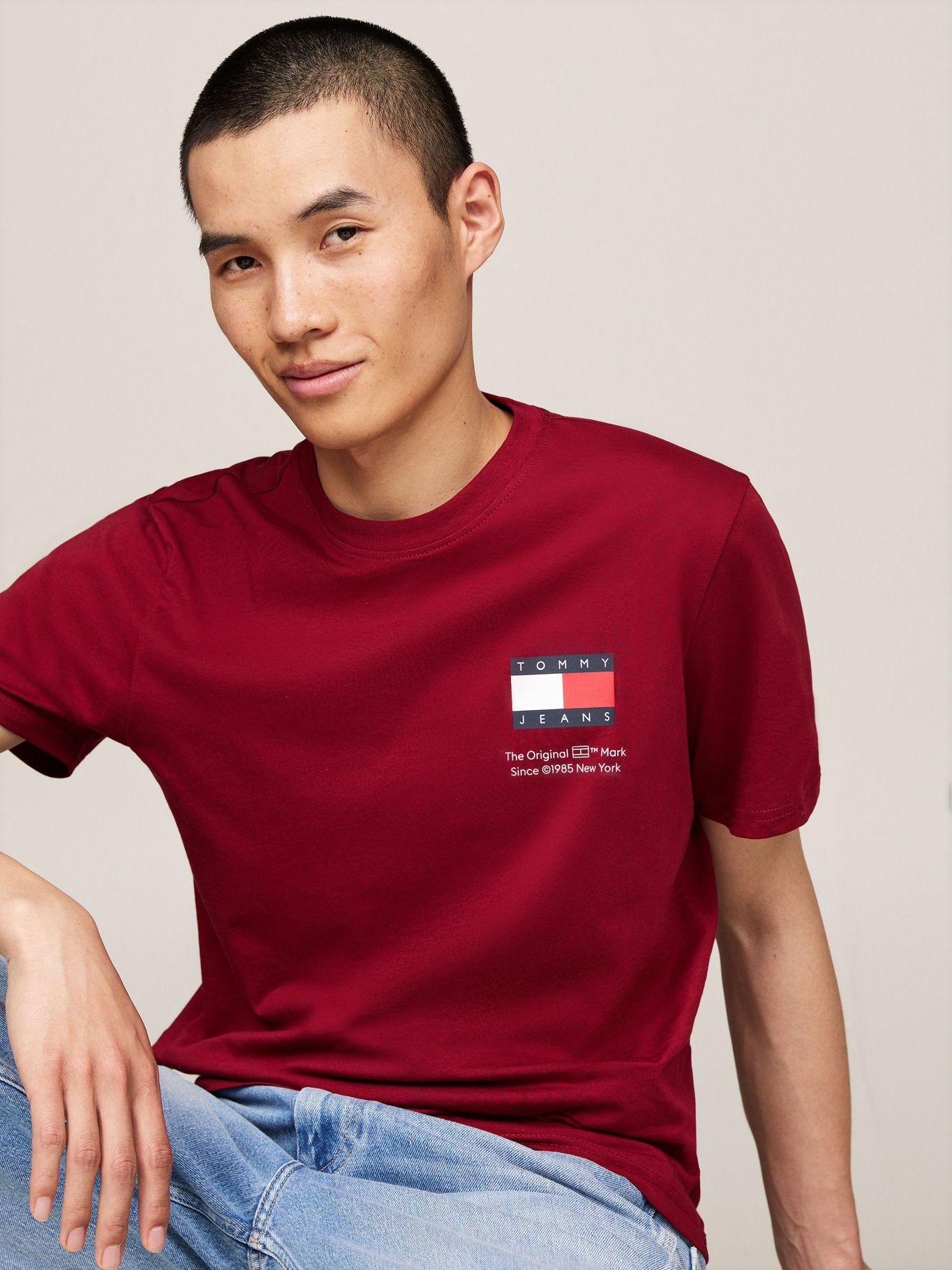 Polera Essential Con Logo Rojo Tommy Jeans-3