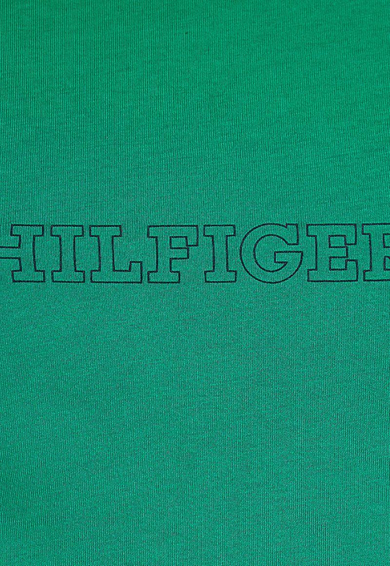 Polera Logo Stripe Slim Fit Verde Tommy Hilfiger-4