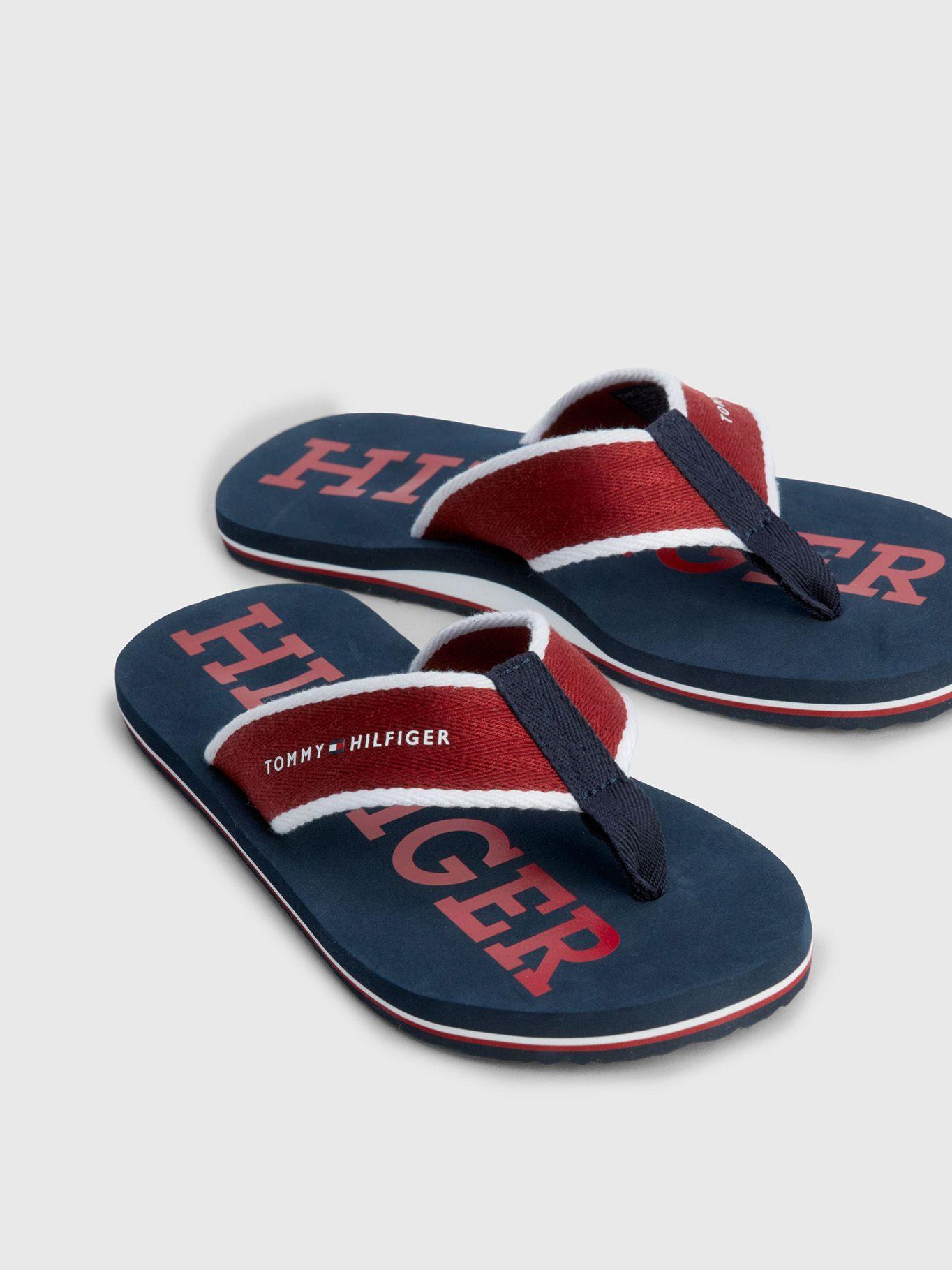 Sandalias Classic Logo Azul Tommy Hilfiger-3