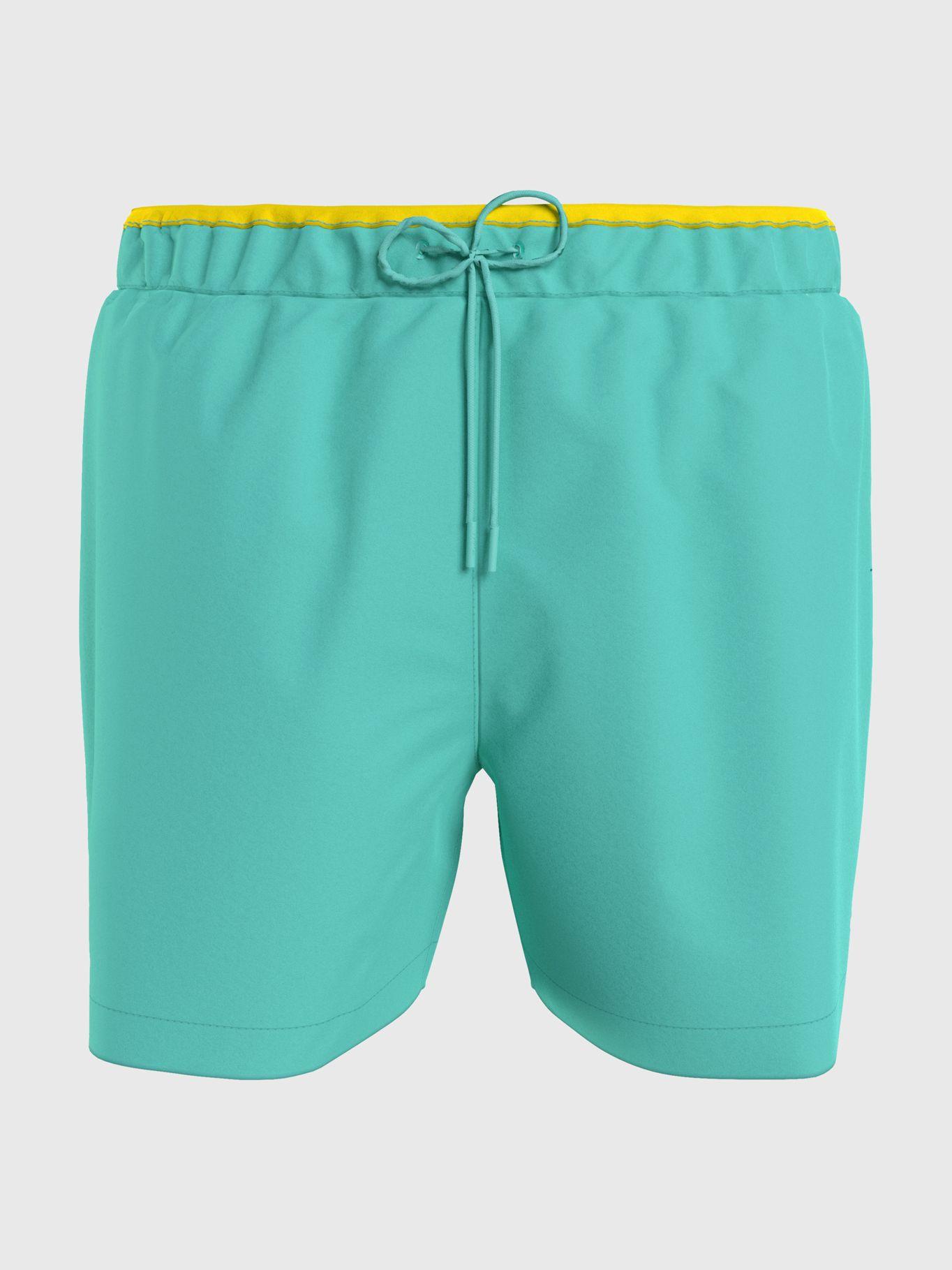 Traje De Baño Ess Solid Verde Tommy Hilfiger-3