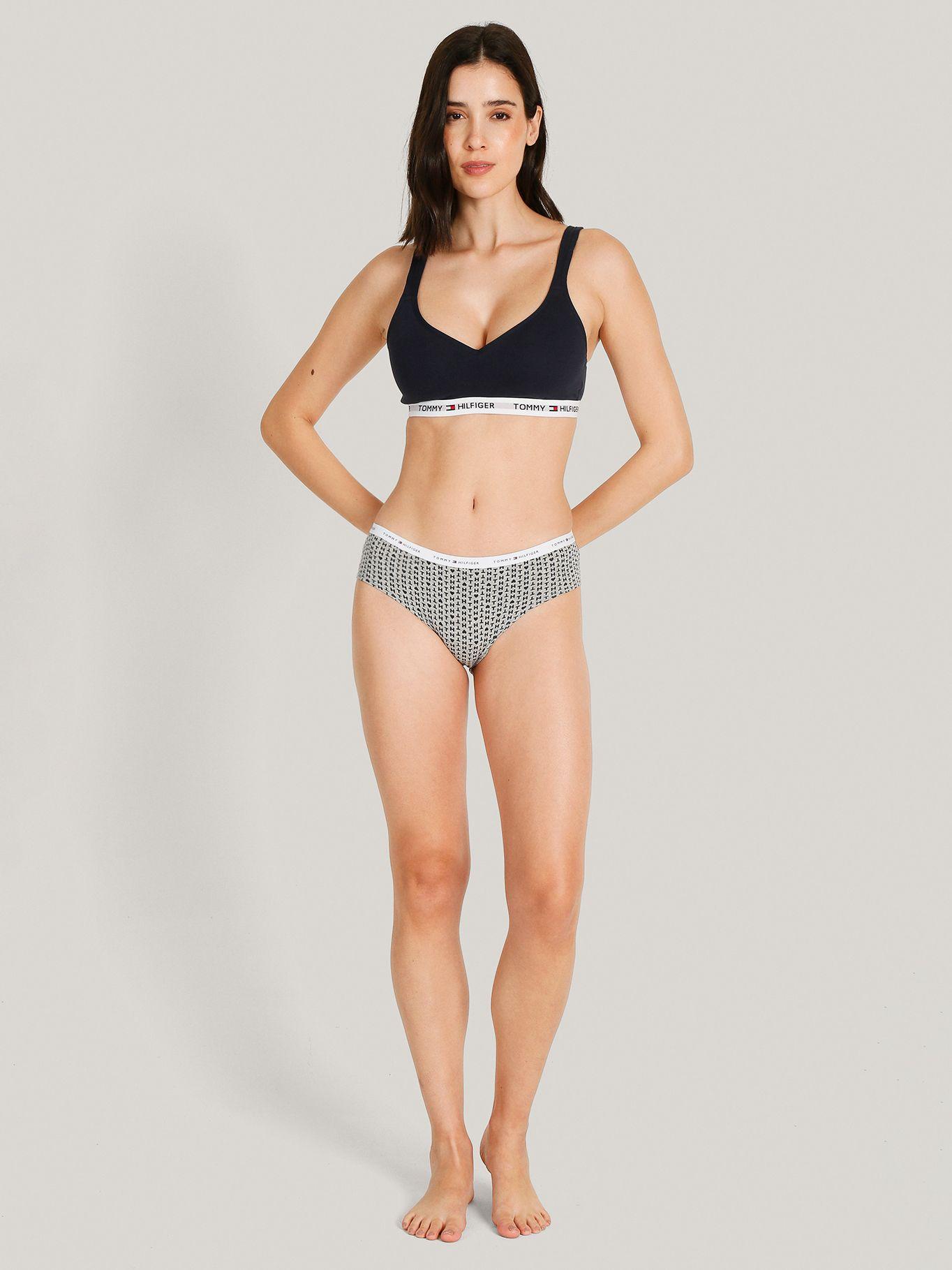 Bralette Classic Core Con Logo Azul Tommy Hilfiger-1