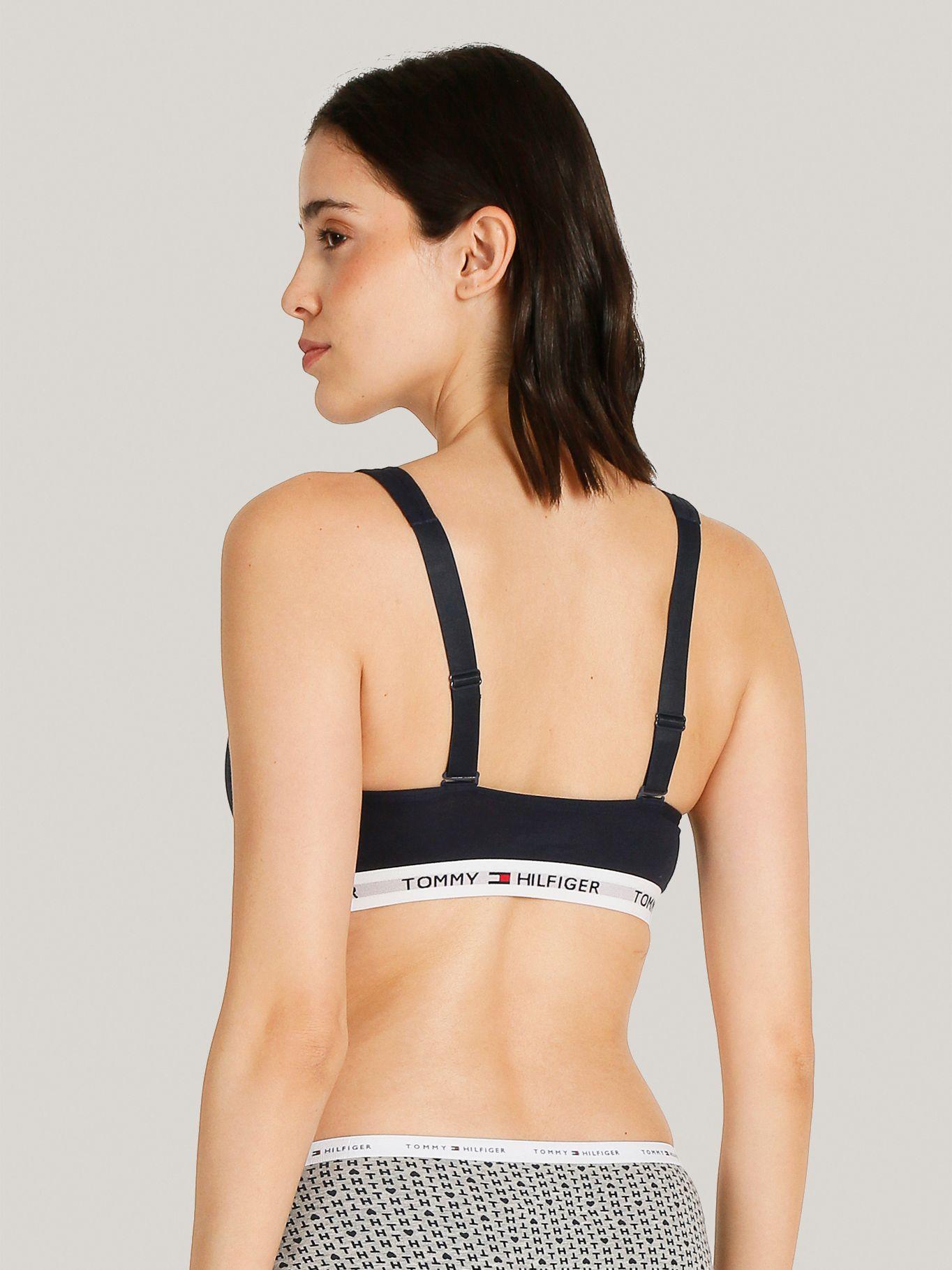 Bralette Classic Core Con Logo Azul Tommy Hilfiger-2