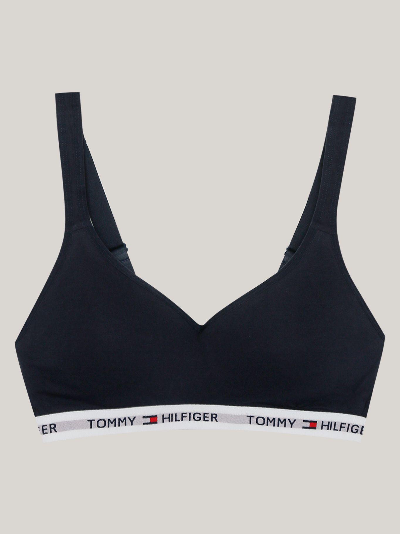 Bralette Classic Core Con Logo Azul Tommy Hilfiger-4