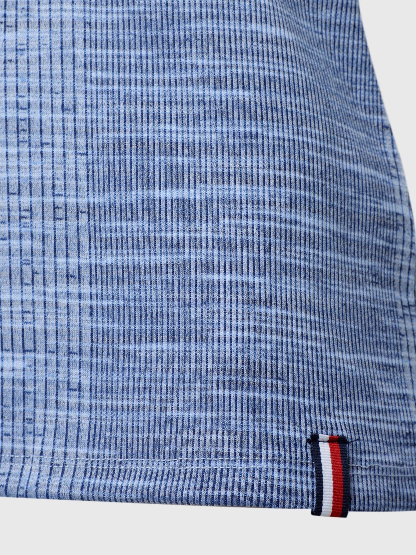Polera Henley Tie Dye Con Logo Celeste Tommy Hilfiger-3