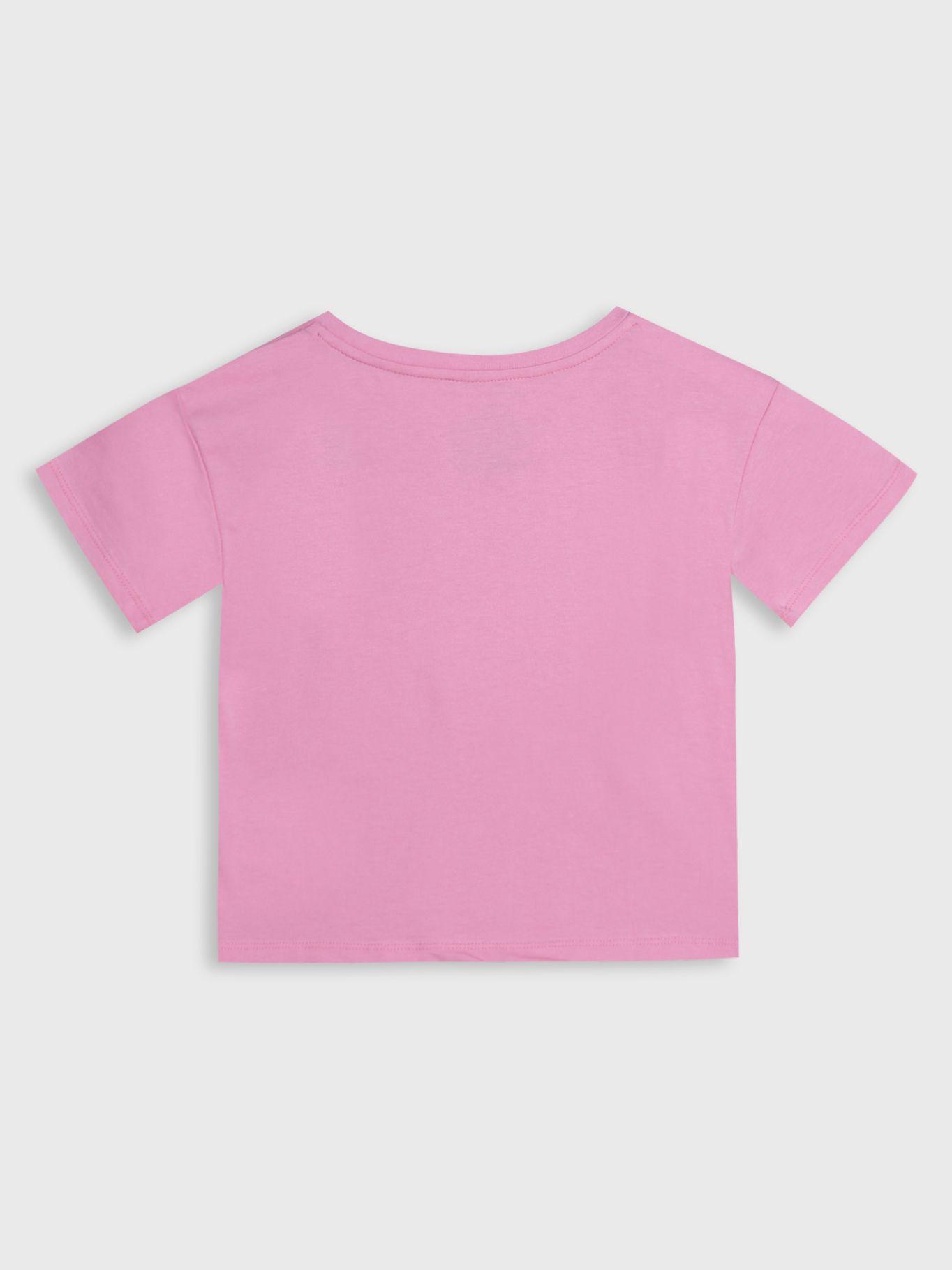 Polera Con Estampado Gráfico Rosado Tommy Hilfiger-1