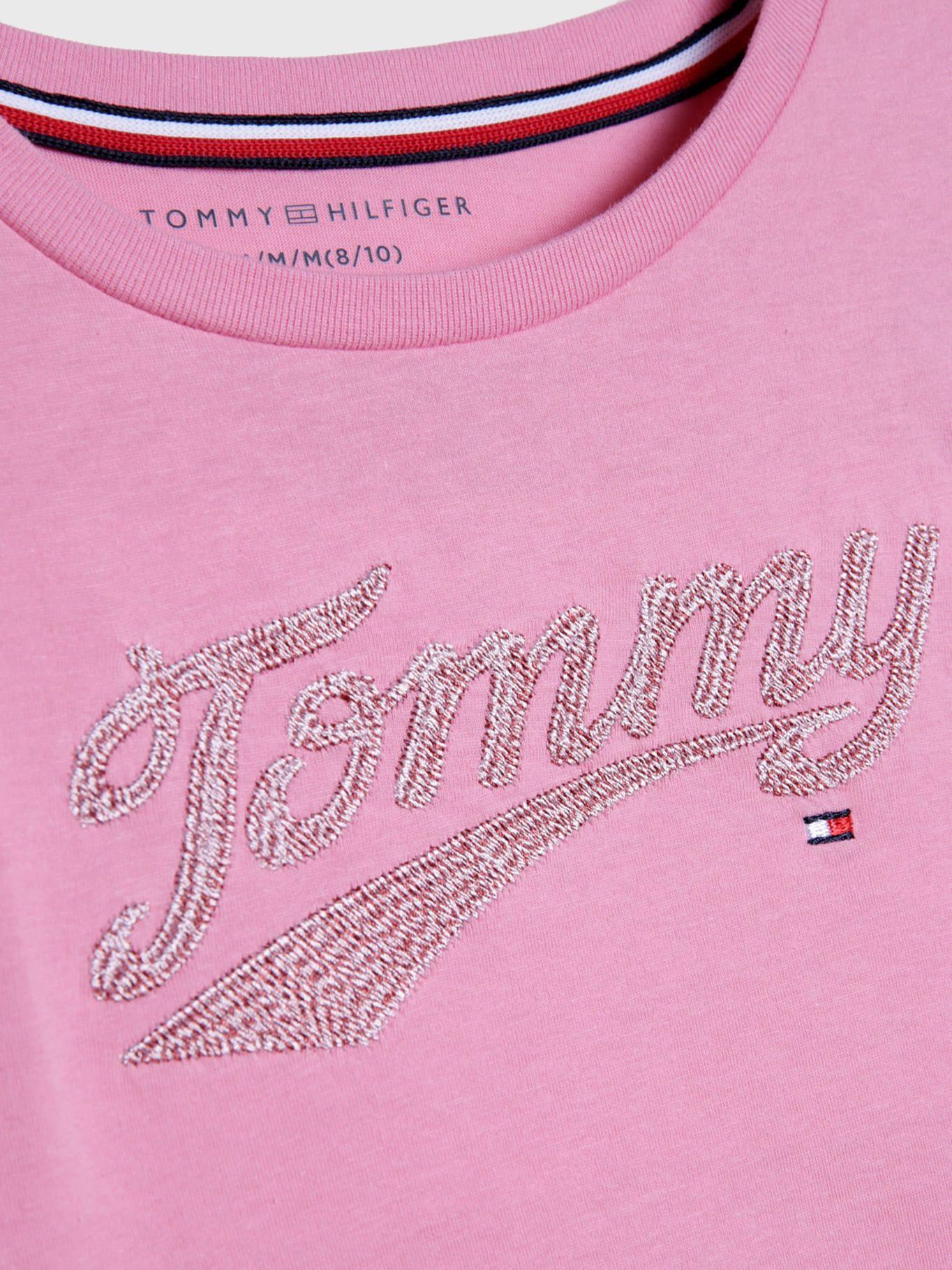 Polera Con Estampado Gráfico Rosado Tommy Hilfiger-2