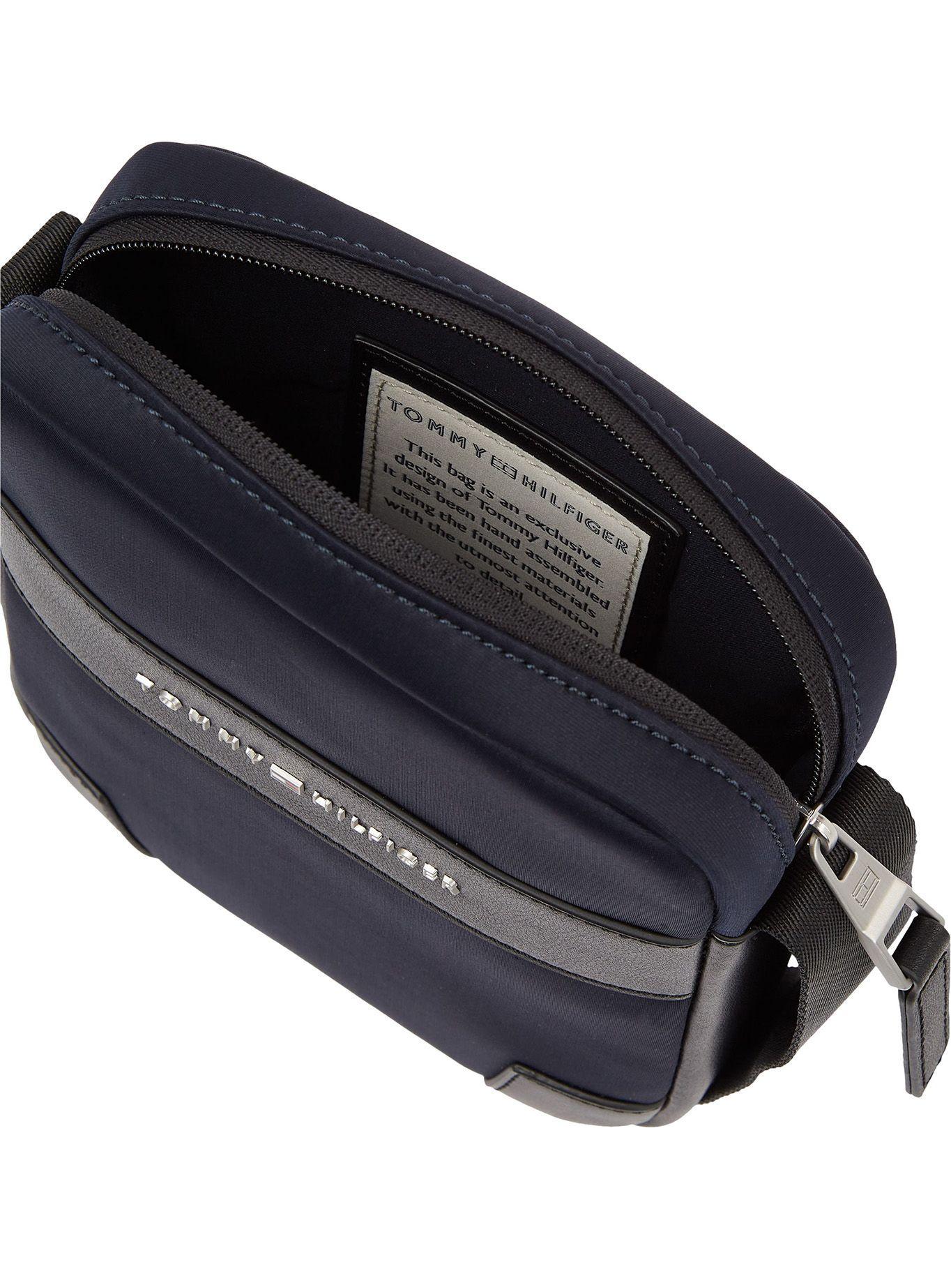 Bolso Reporter Urban Con Logo Azul Tommy Hilfiger-3