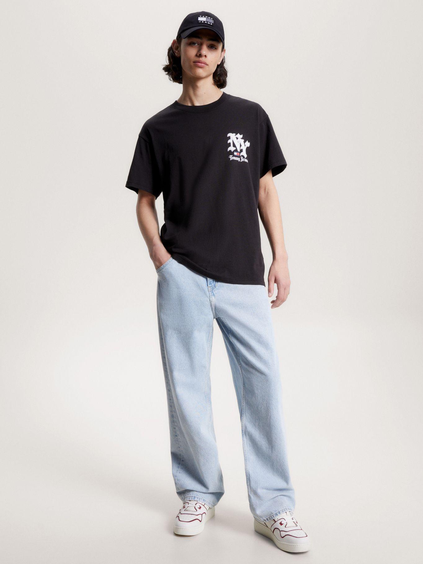 Polera Ny Grunge Sport Logo Negro Tommy Jeans-1