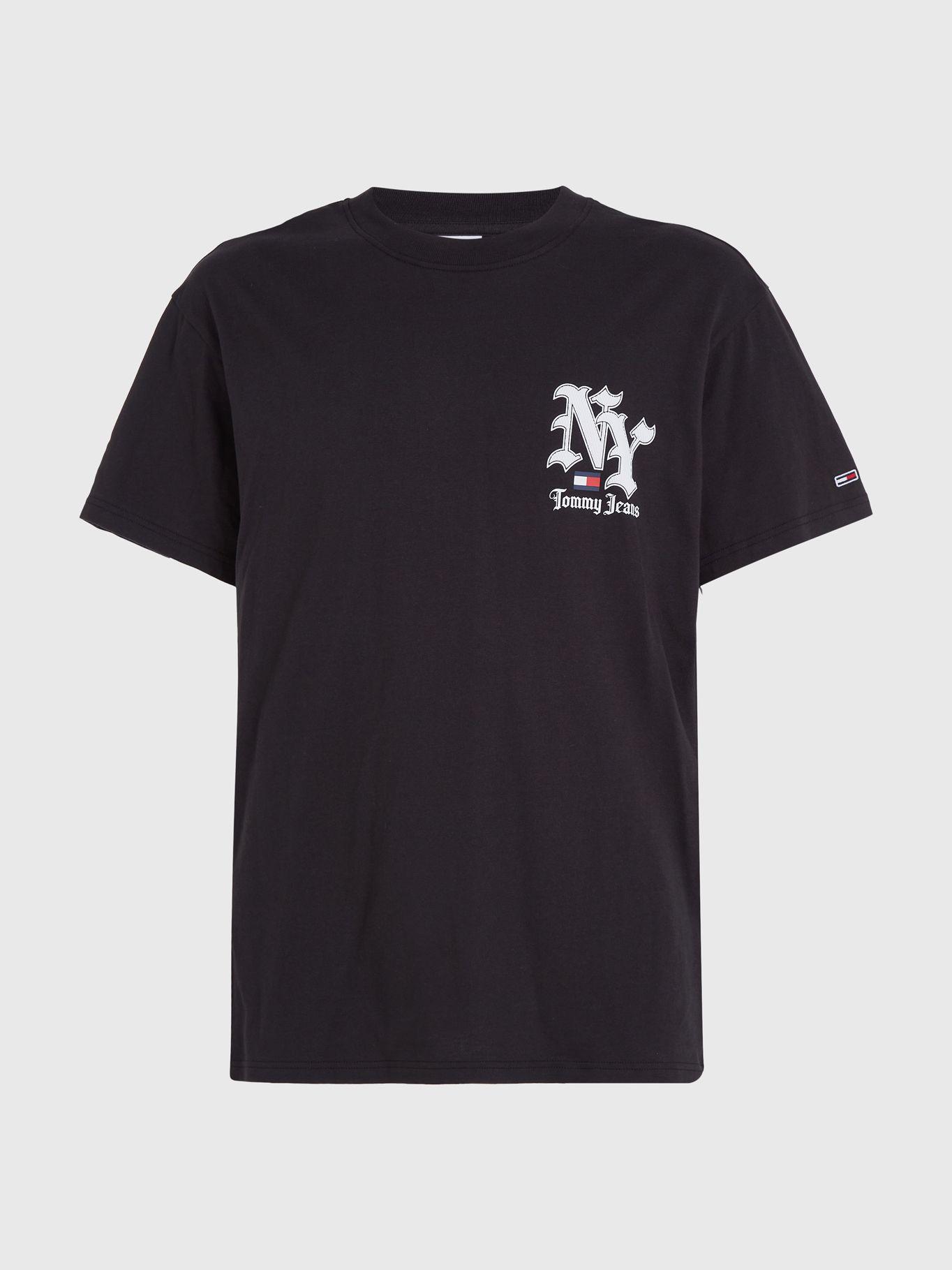 Polera Ny Grunge Sport Logo Negro Tommy Jeans-4