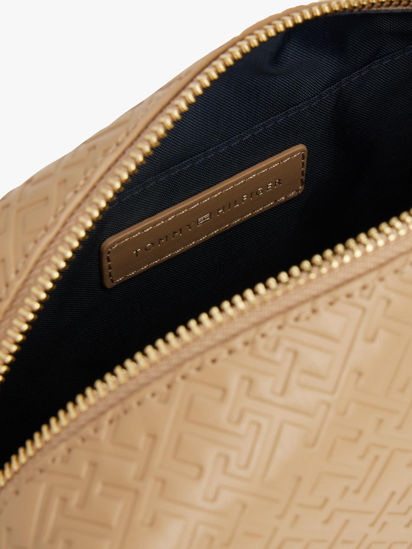 Neceser Icon Con Logo Beige Tommy Hilfiger-2
