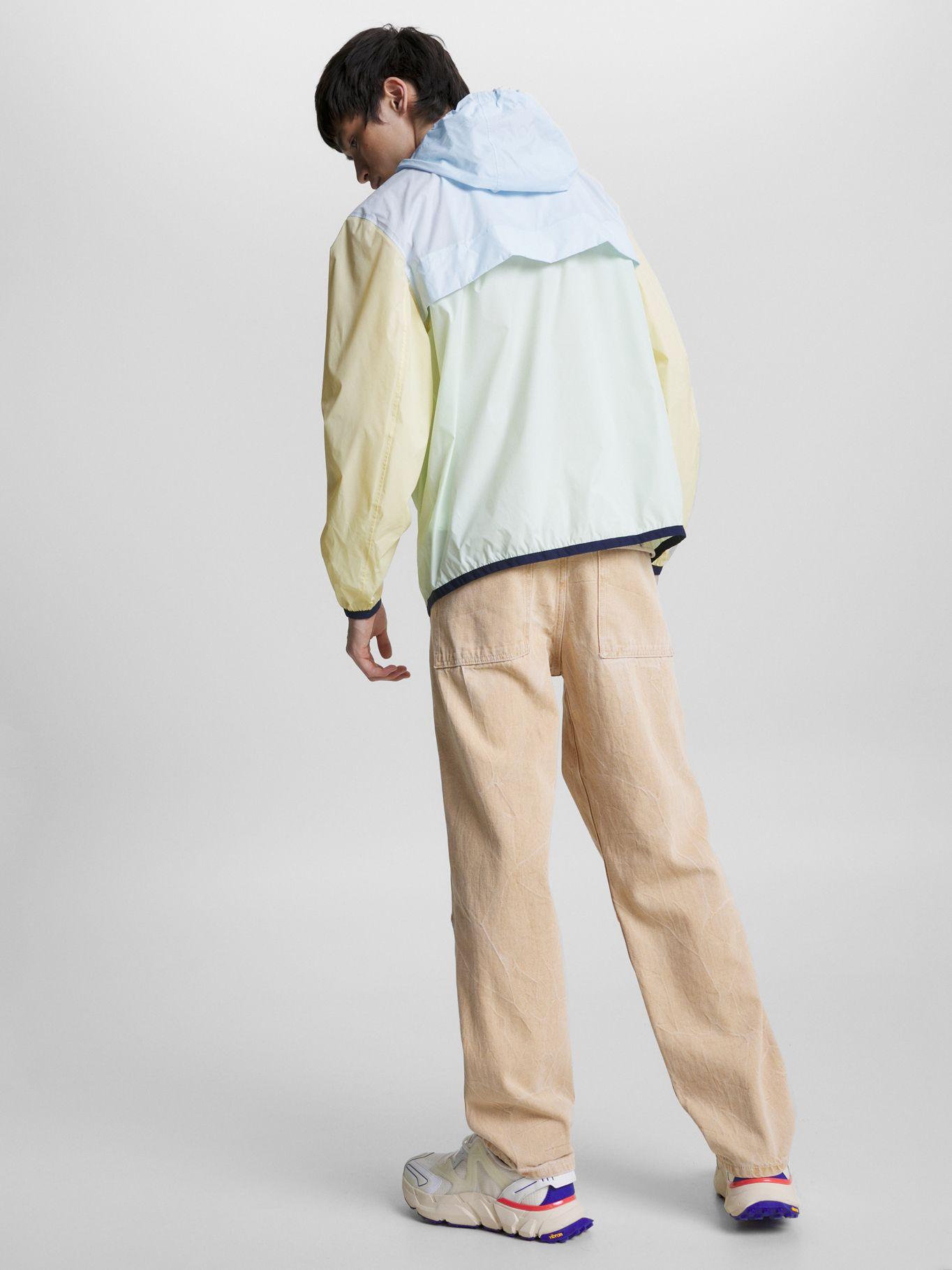 Cortavientos Plegable Color Block Blanco Tommy Jeans-2