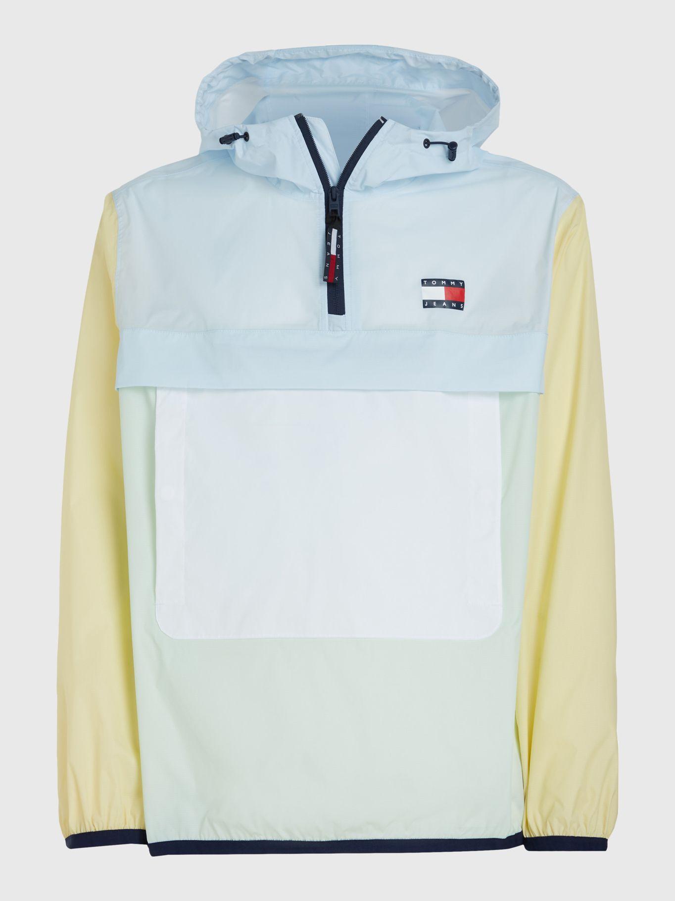 Cortavientos Plegable Color Block Blanco Tommy Jeans-6