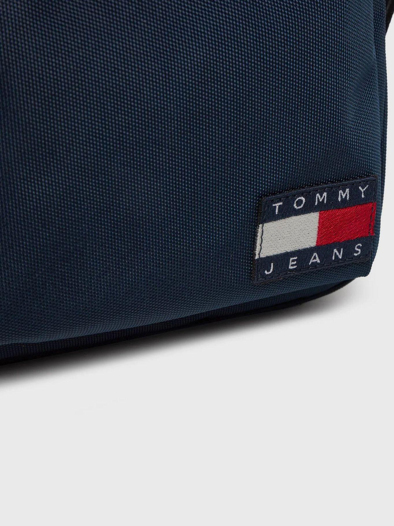 Bolso Reporter Essential Con Logo Azul Tommy Hilfiger-3