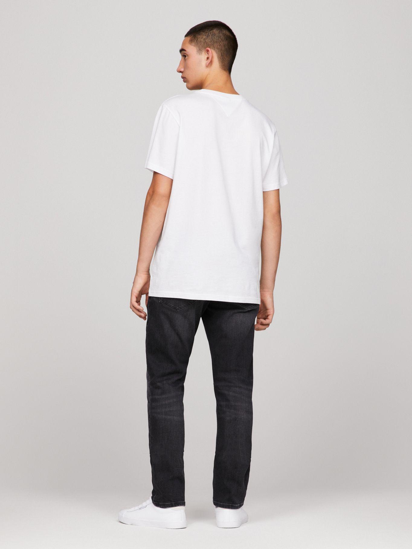 Polera Esencial Con Logo Blanco Tommy Jeans-2
