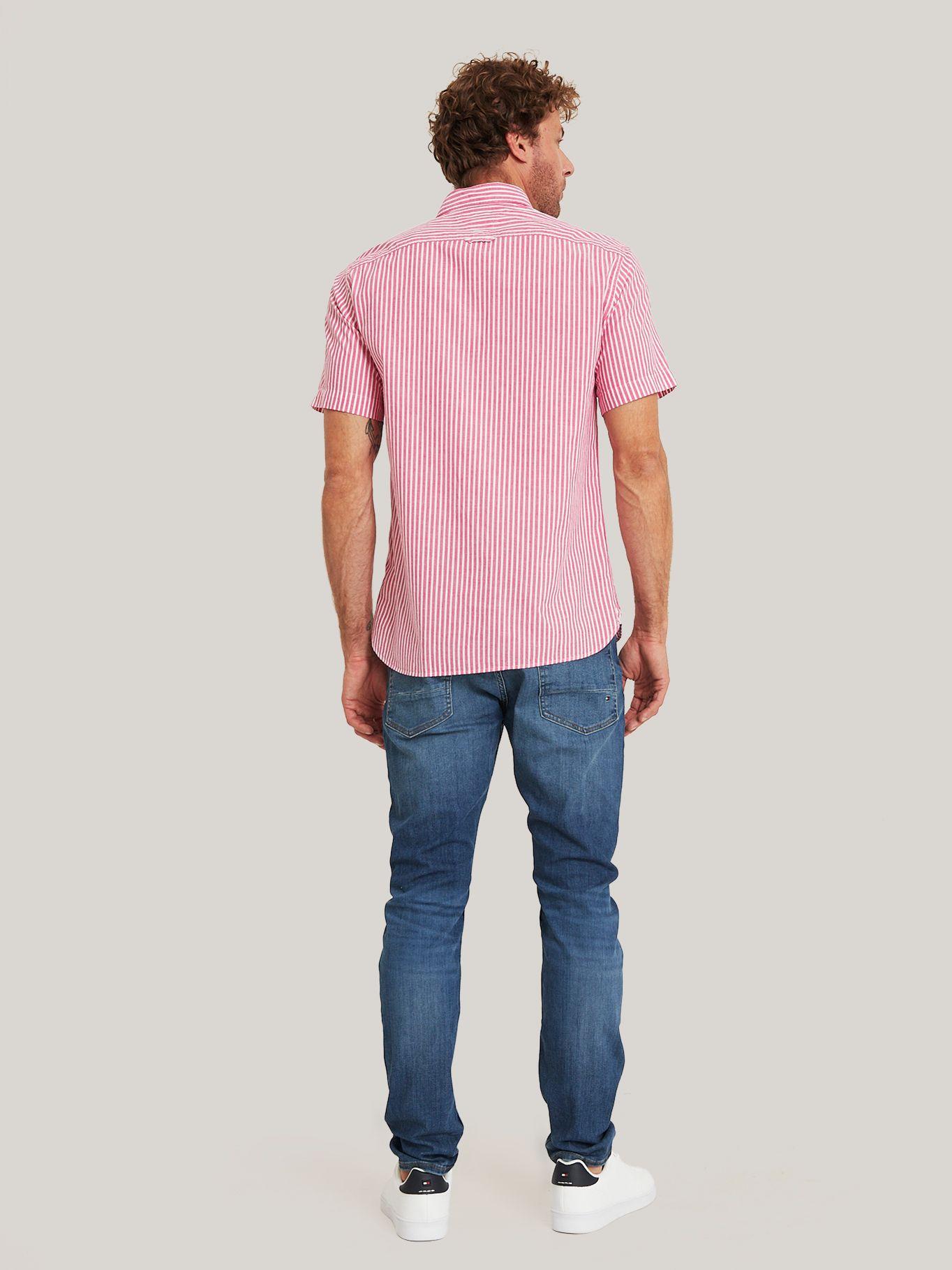 Camisa Classic Regular Fit Rosado Tommy Hilfiger-2