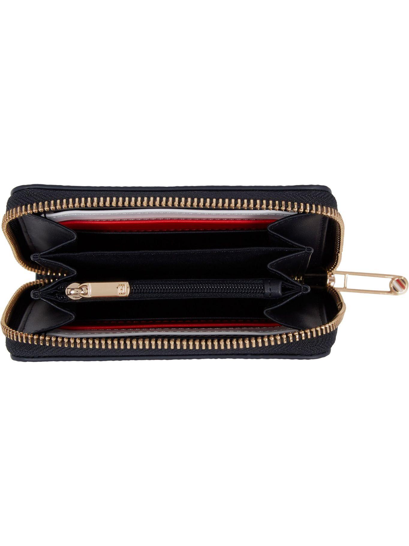 Billetera Stripe Con Th Logo Azul Tommy Hilfiger-2