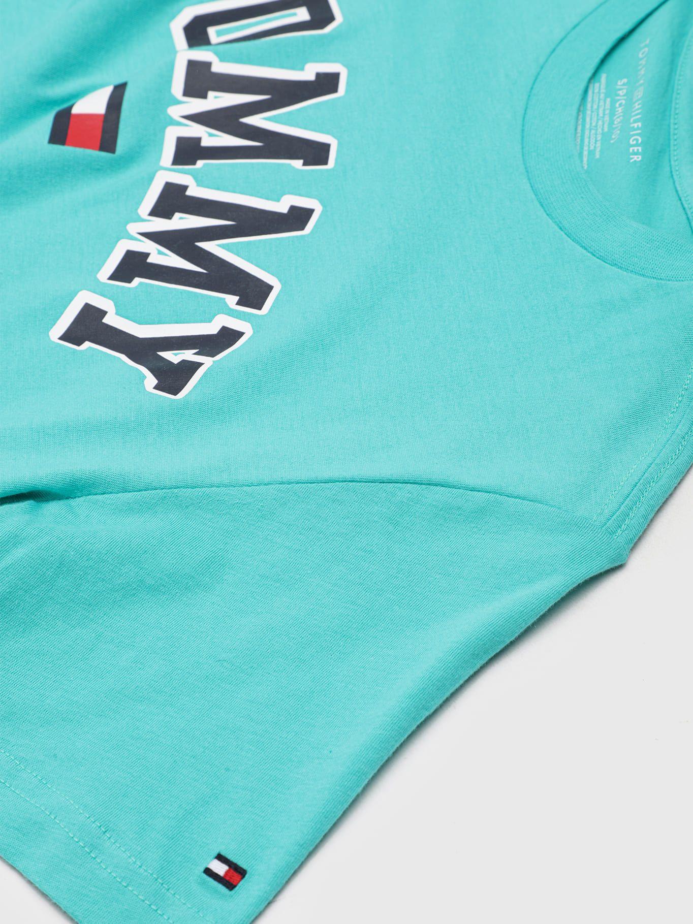 Polera Con Logo Circular Verde Tommy Hilfiger-3