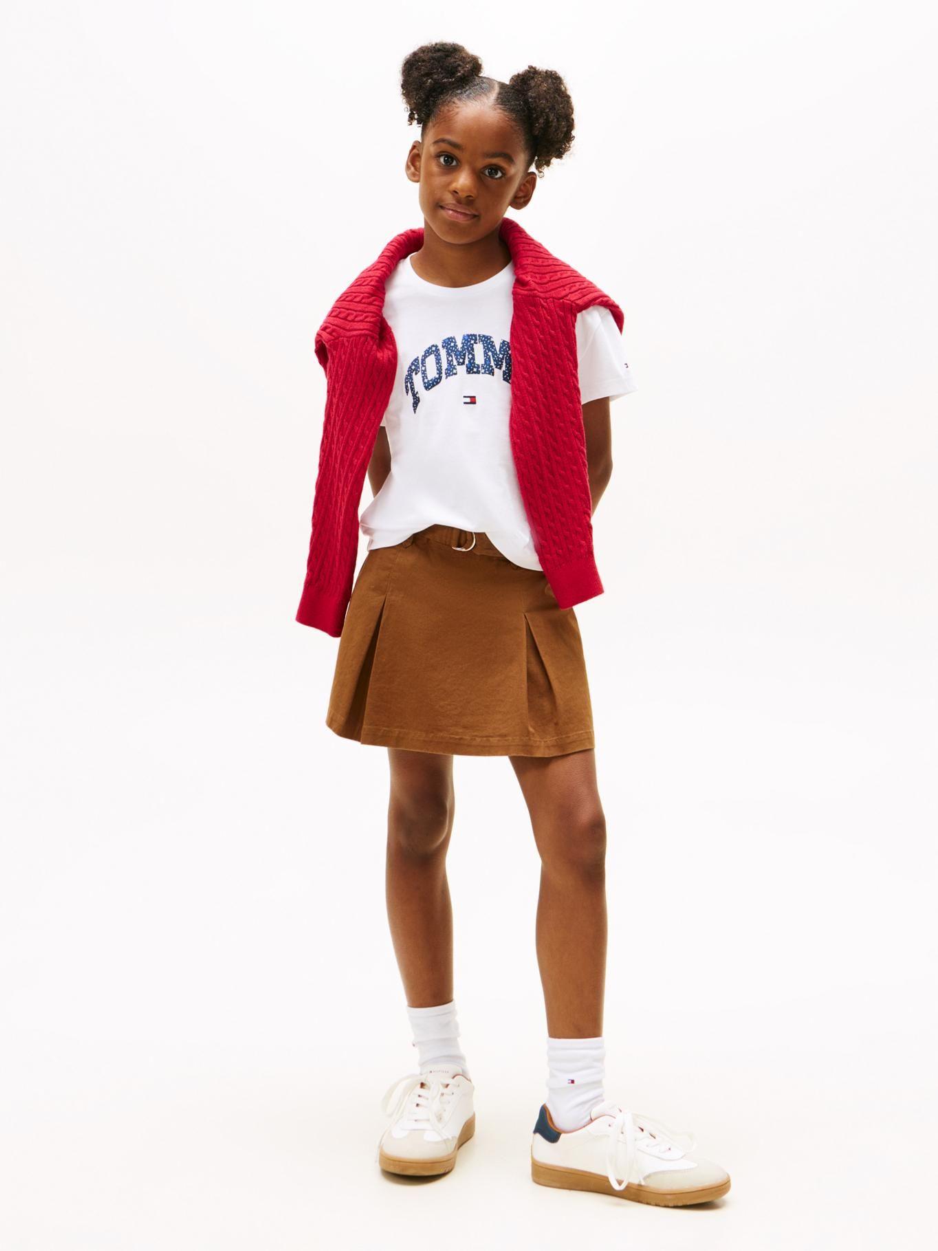 Polera Varsity De Logo Blanco Tommy Hilfiger-1