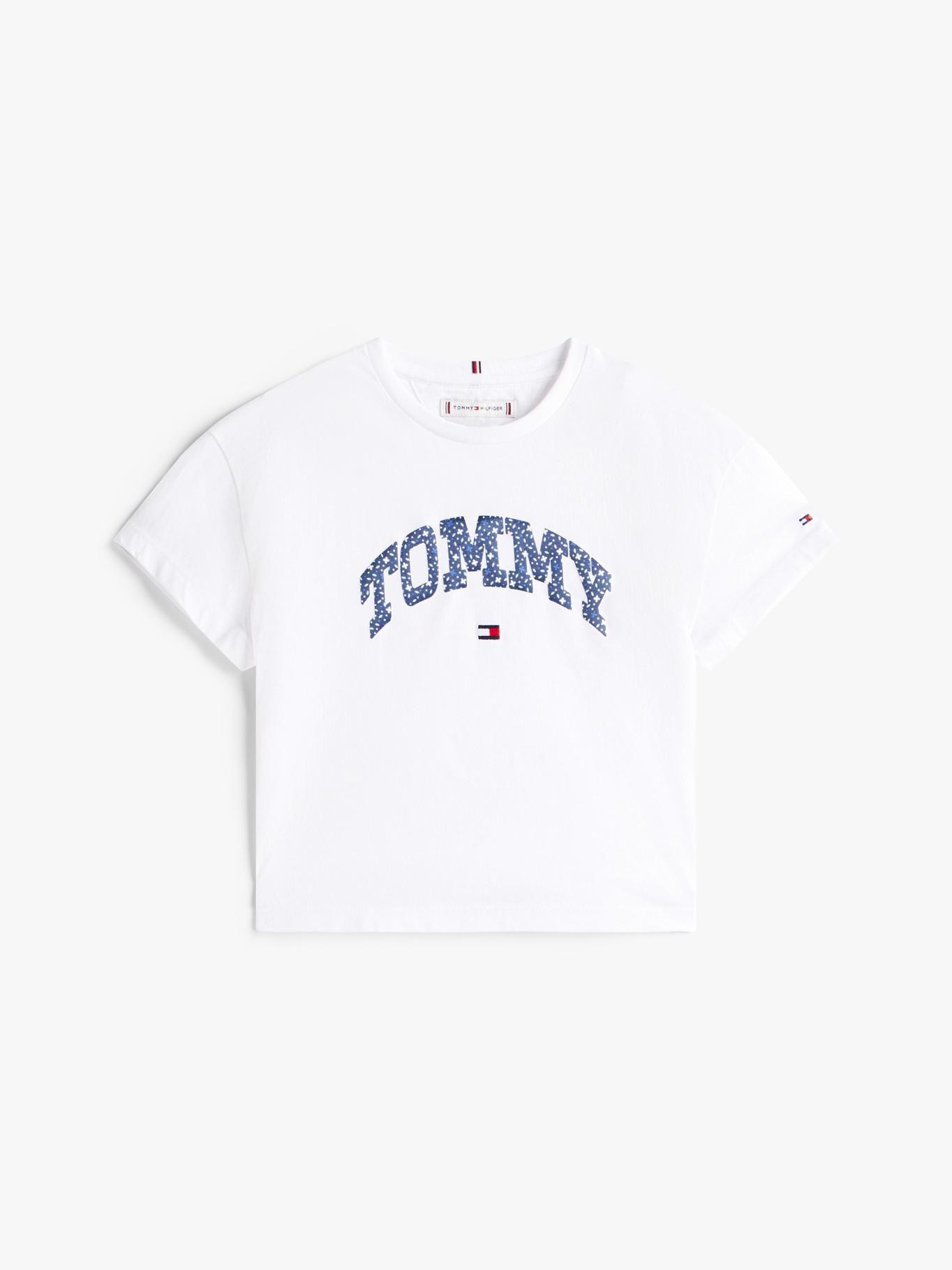 Polera Varsity De Logo Blanco Tommy Hilfiger-4
