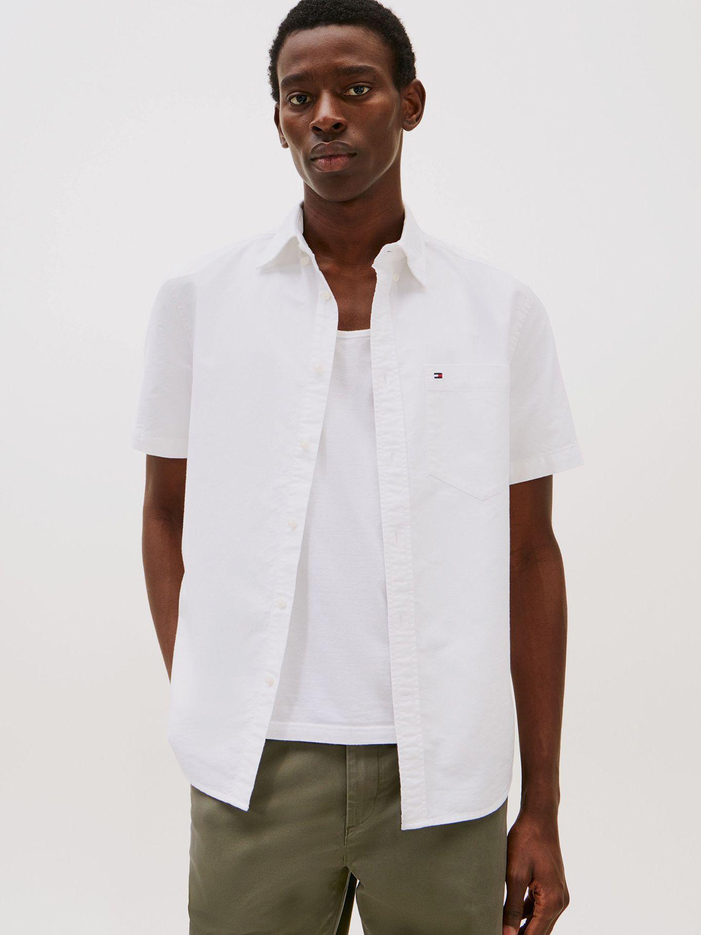 Camisa Heritage Oxford-Regular Blanco Tommy Hilfiger-0