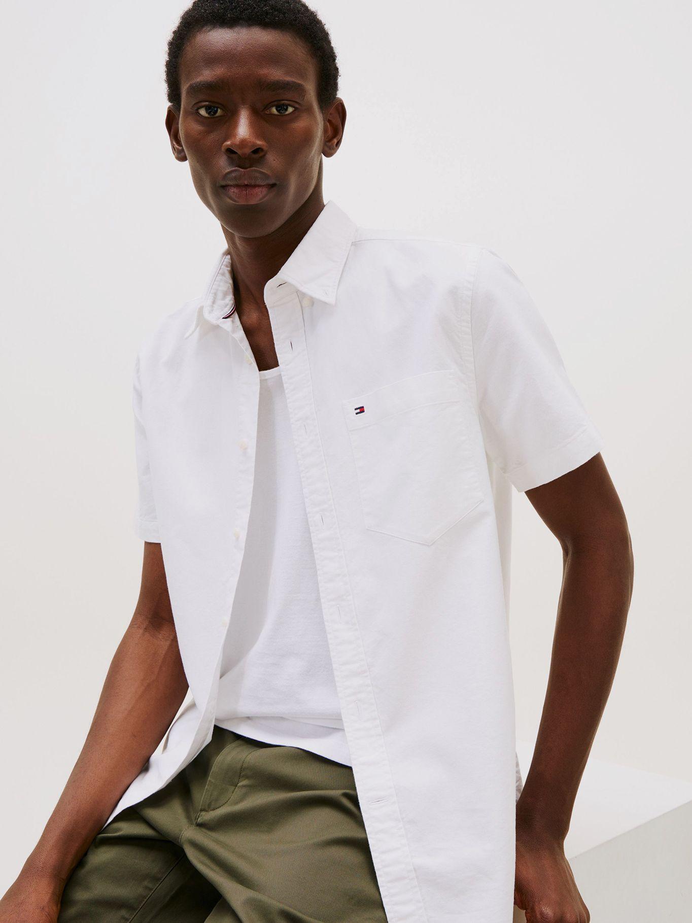 Camisa Heritage Oxford-Regular Blanco Tommy Hilfiger-3