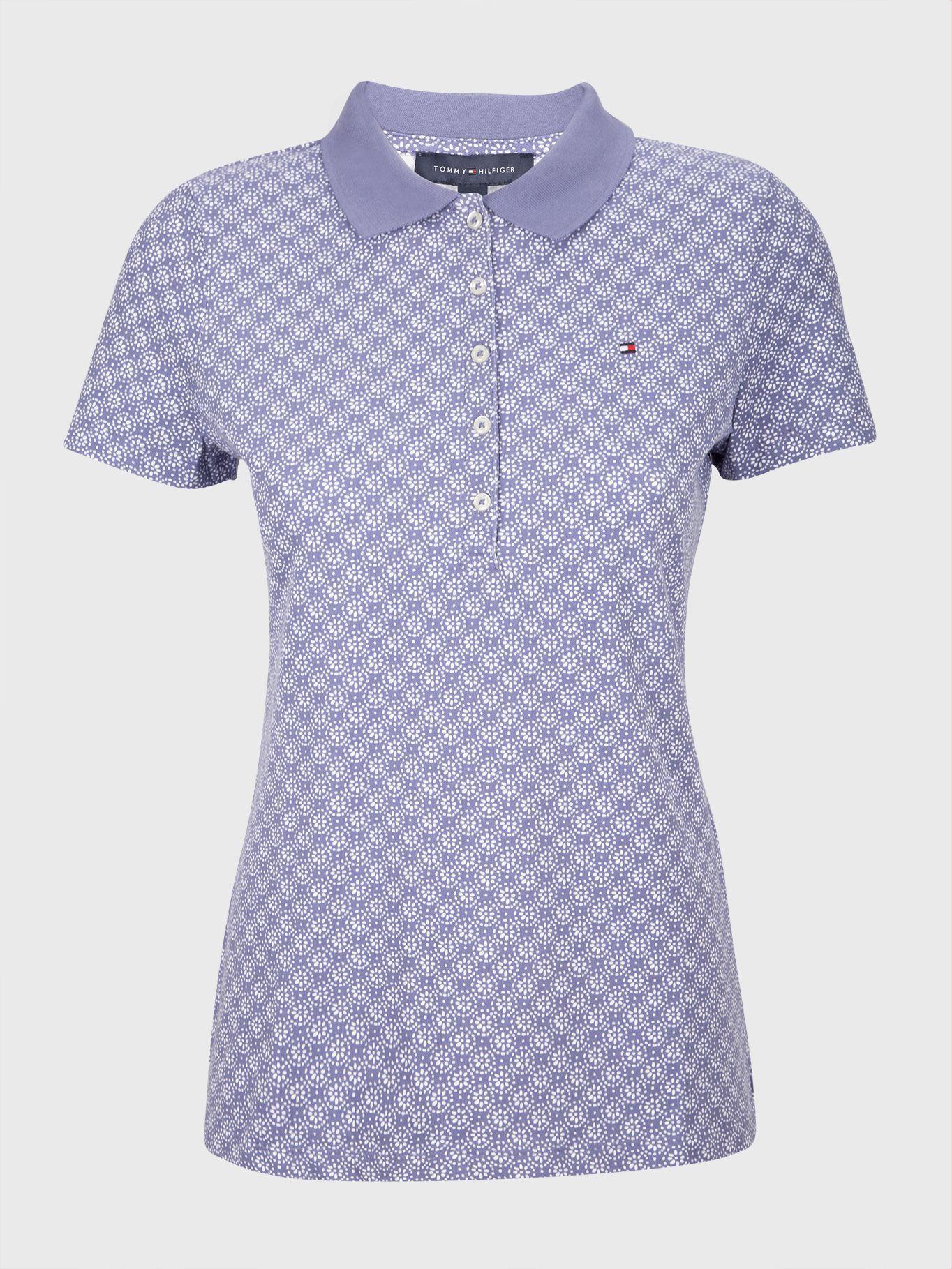 Polo Daisy Logo Lila Tommy Hilfiger-0