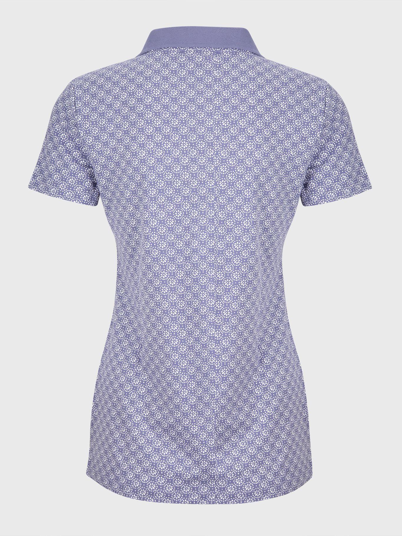 Polo Daisy Logo Lila Tommy Hilfiger-1