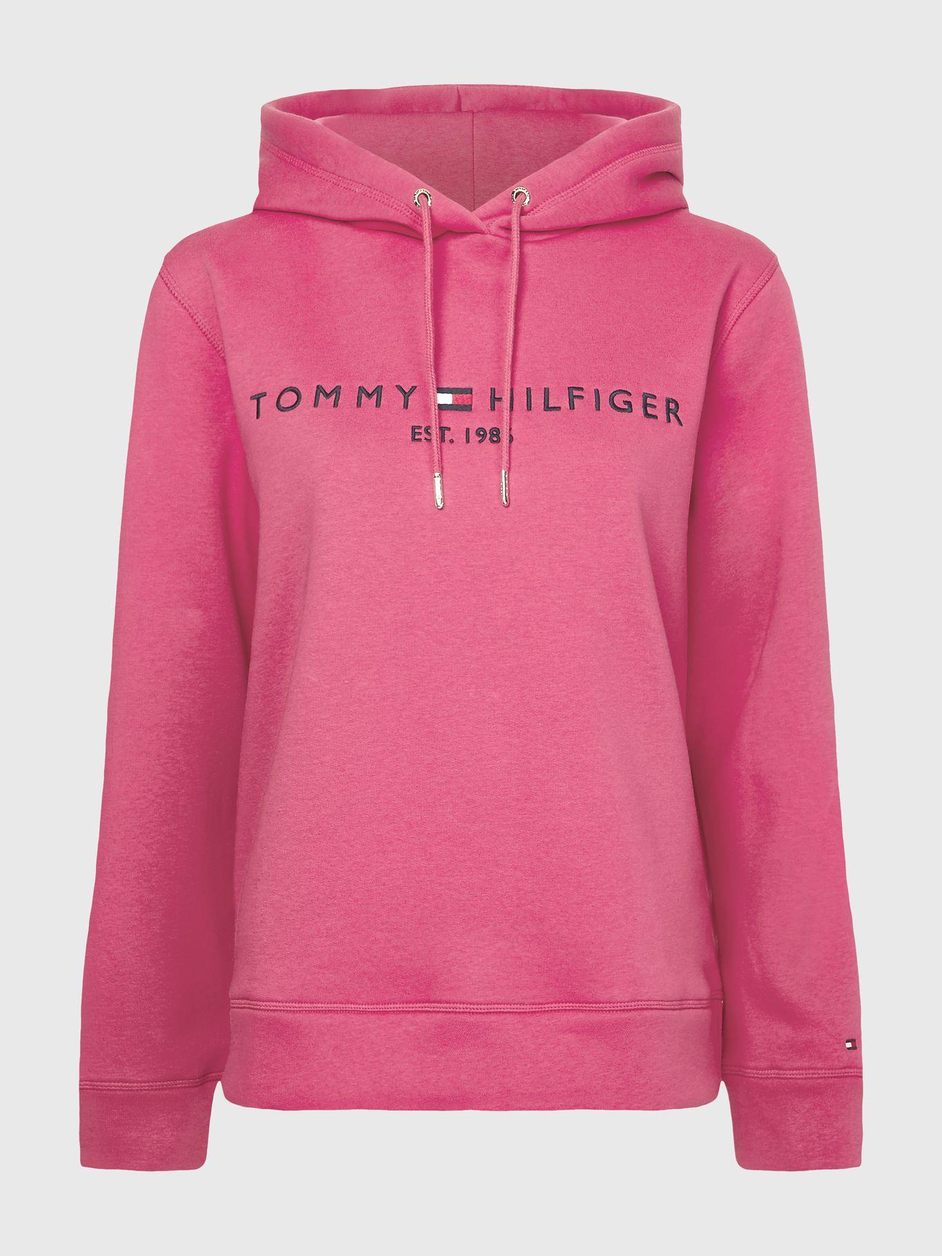 Polerón Curve Hoodie Essential Rosado Tommy Hilfiger-4