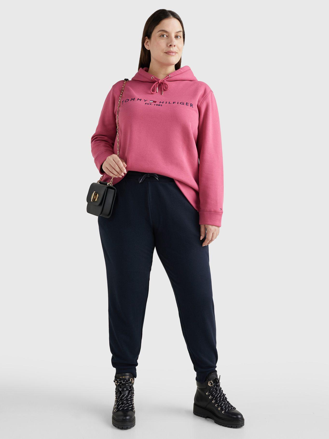 Polerón Curve Hoodie Essential Rosado Tommy Hilfiger-1