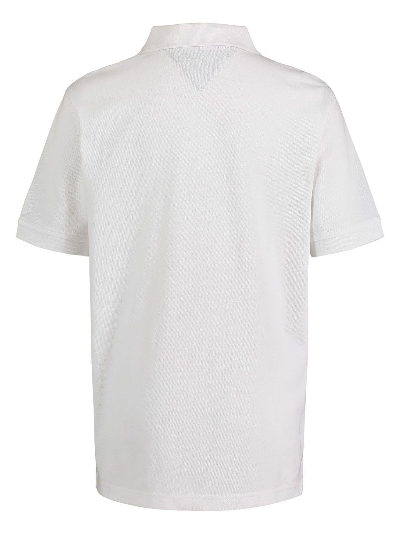 Polo Solid Global Logo Blanco Tommy Hilfiger-1