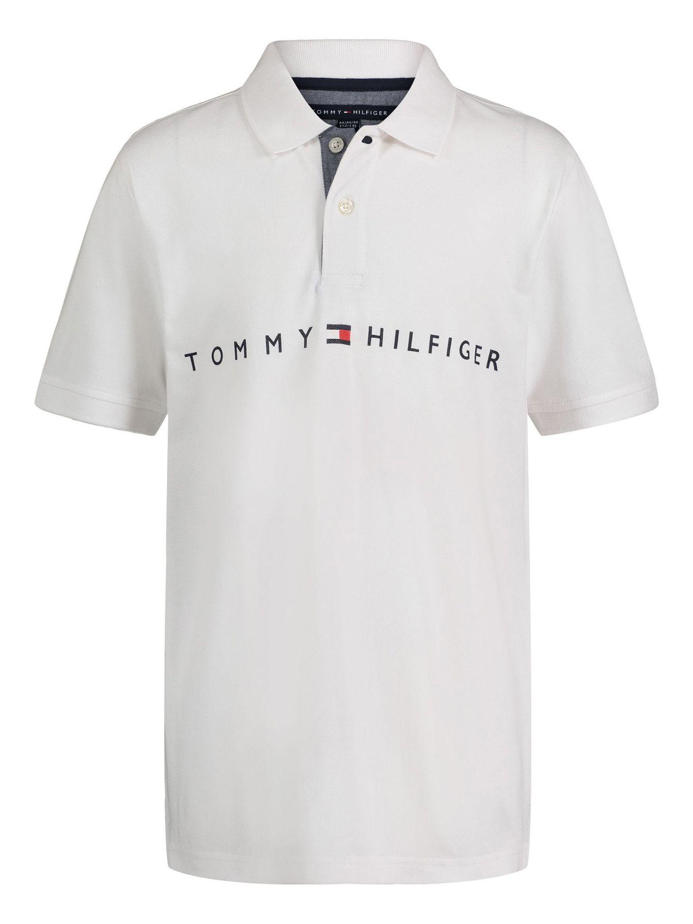 Polo Solid Global Logo Blanco Tommy Hilfiger-0