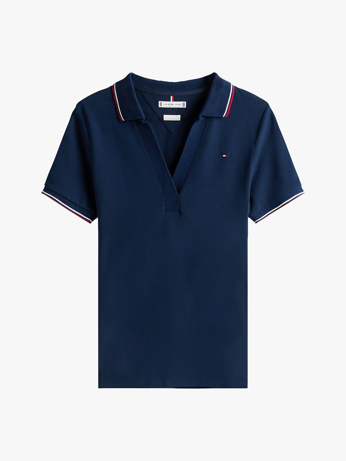 Polo Colección 1985 Slim Fit Azul C1G Tommy Hilfiger-4