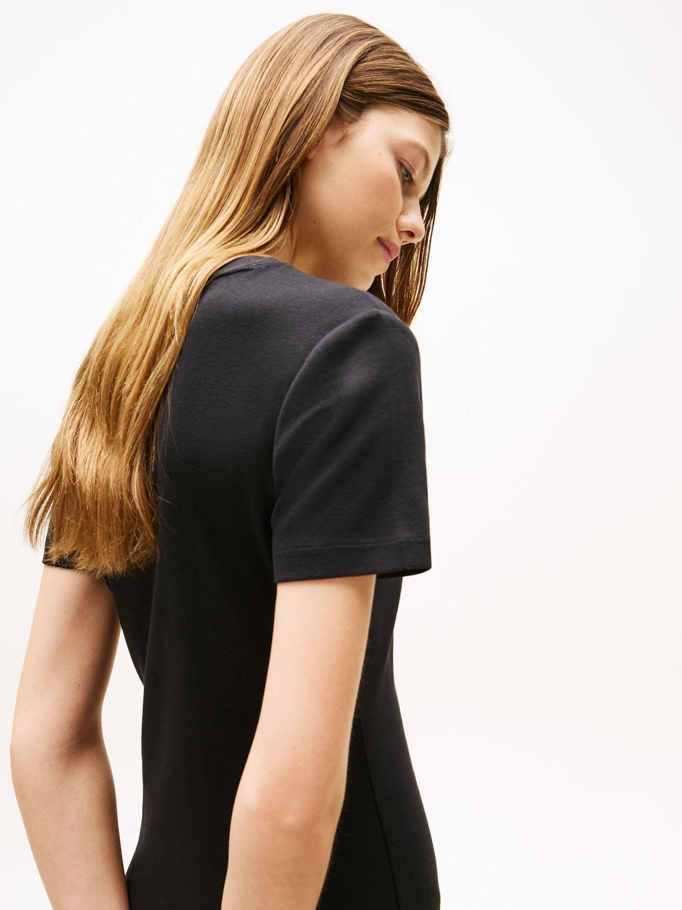 Vestido New Cody Slim Fit Negro Tommy Hilfiger-3